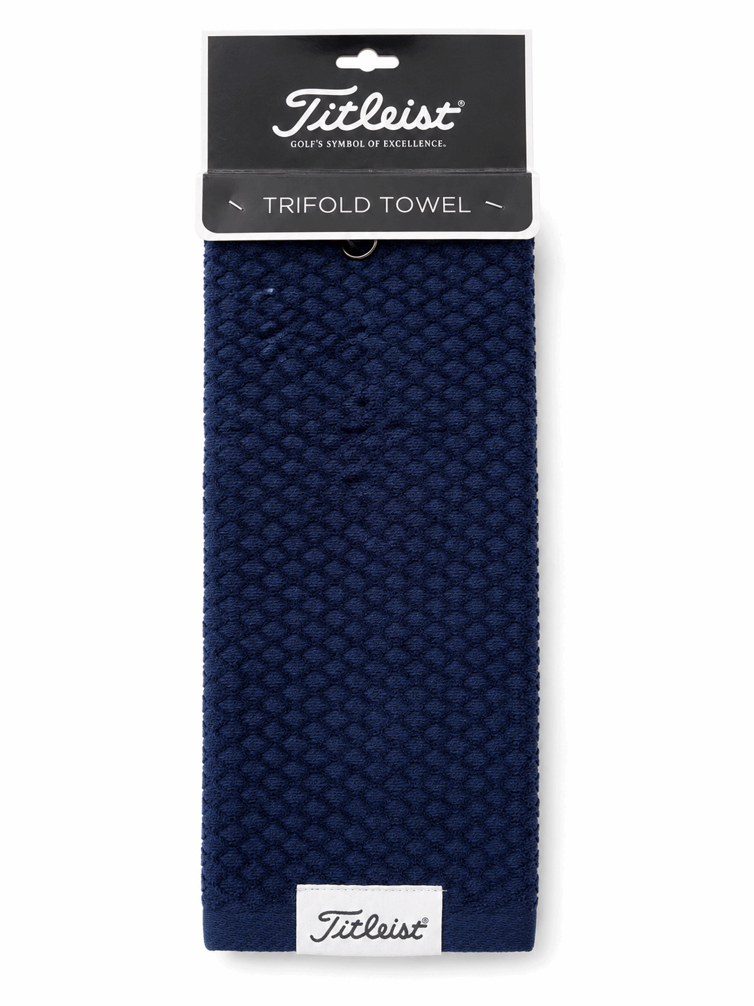 Titleist Trifold Golfhanddoek – Blauw - Thom's Golfgear