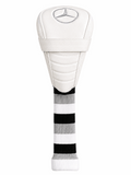 Asbri Driver Headcover – Blauw of Wit met Geborduurd Mercedes Logo - Thom's Golfgear