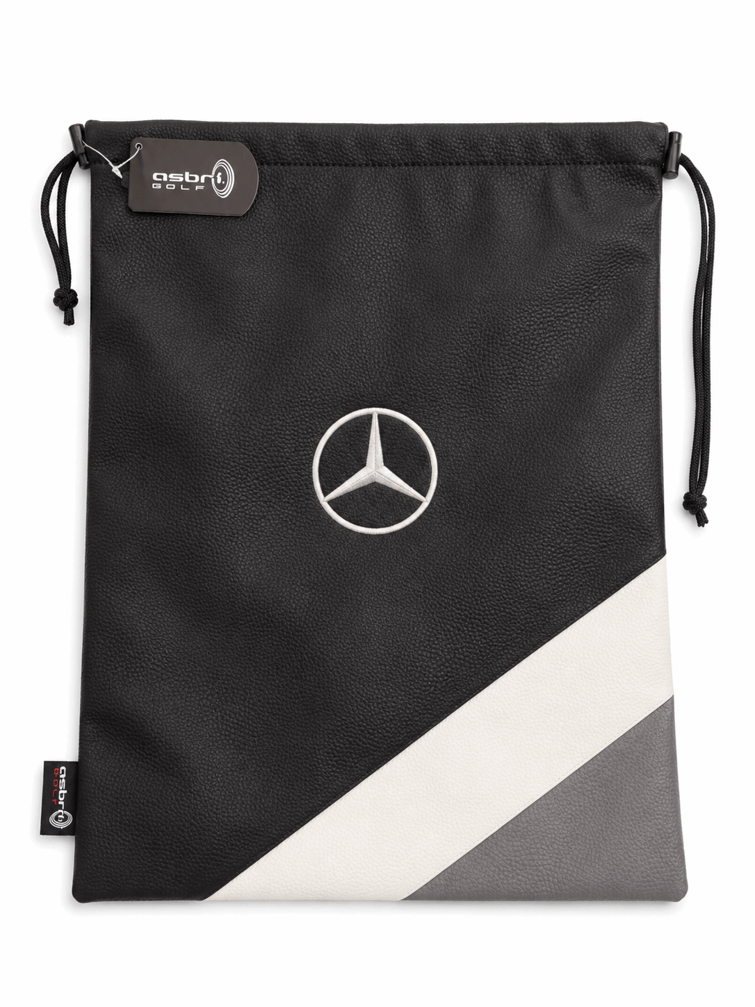 Asbri Schoenentas Luxe Versie – met Geborduurd Mercedes-Benz Logo - Thom's Golfgear