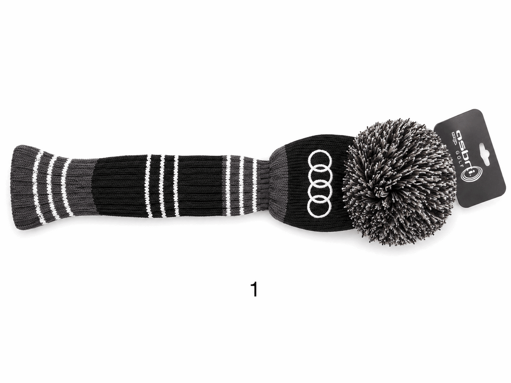 Asbri Headcover – met Geborduurd Audi of Mercedes Logo - Thom's Golfgear