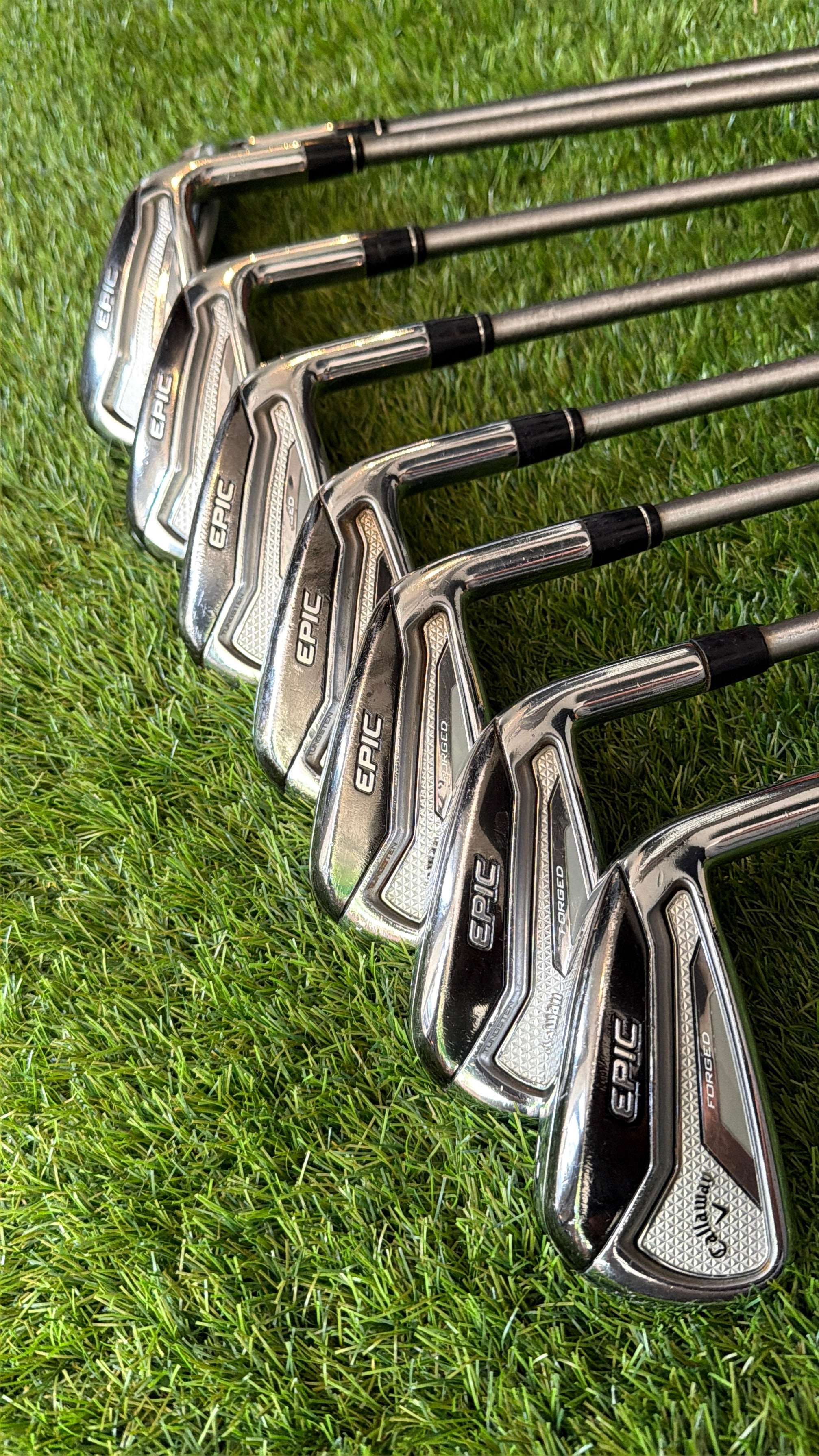 Callaway Epic E19 IJzers – 5 t/m SW (Rechtshandig) +1 inch - Thom's Golfgear