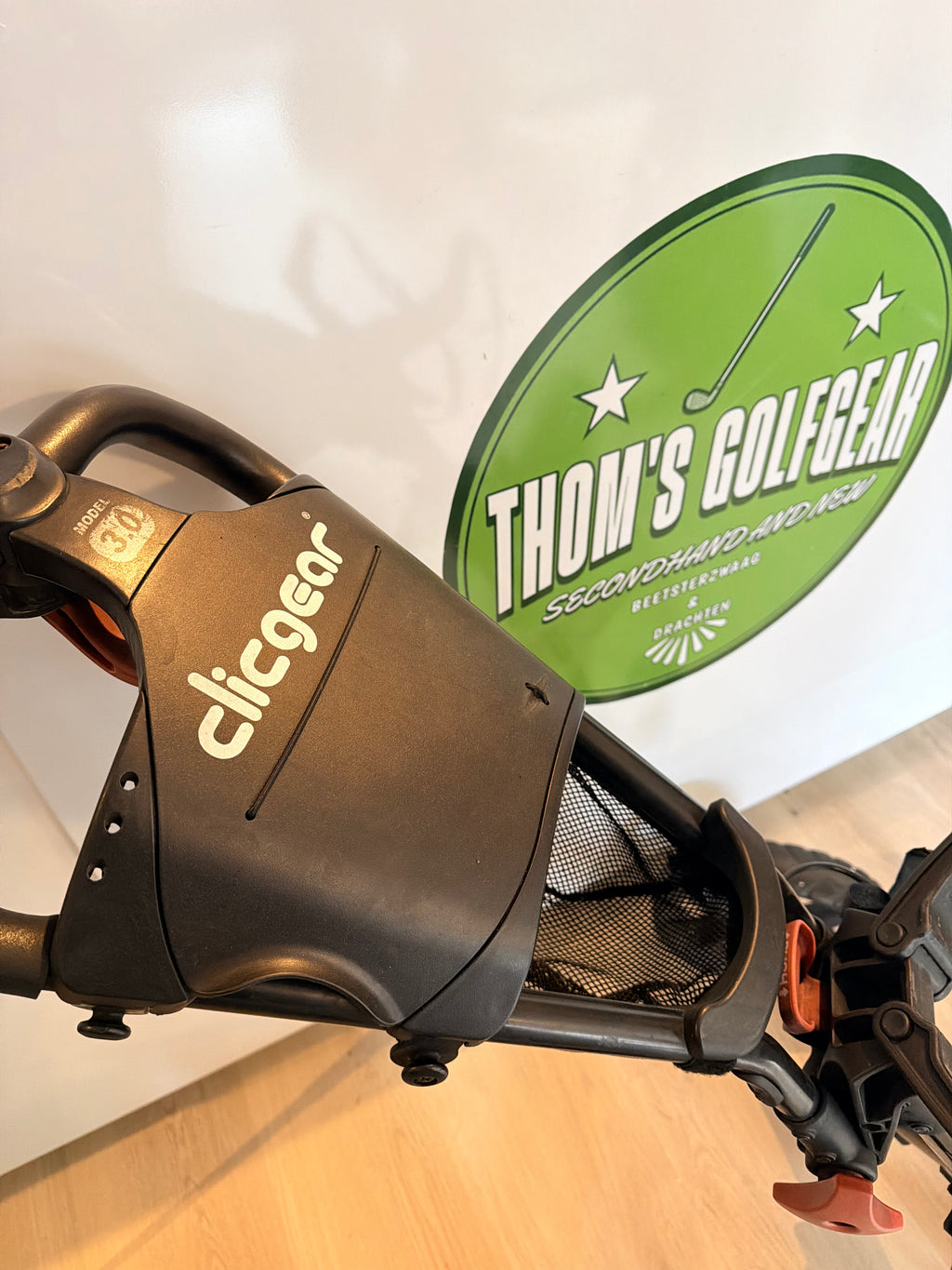 Clicgear 3.0 zwart - Thom's Golfgear