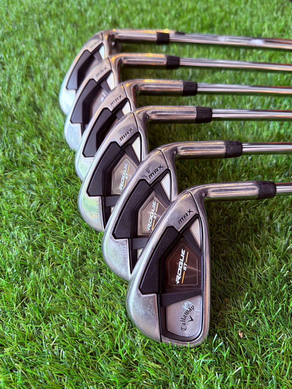 Callaway Rogue ST Max IJzers – 5 t/m SW (Rechtshandig) - Thom's Golfgear