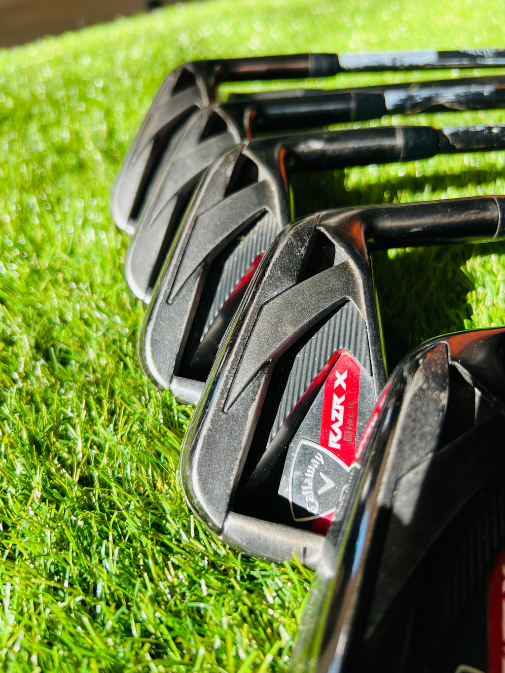 Callaway RAZR X Black IJzers – 5 t/m PW