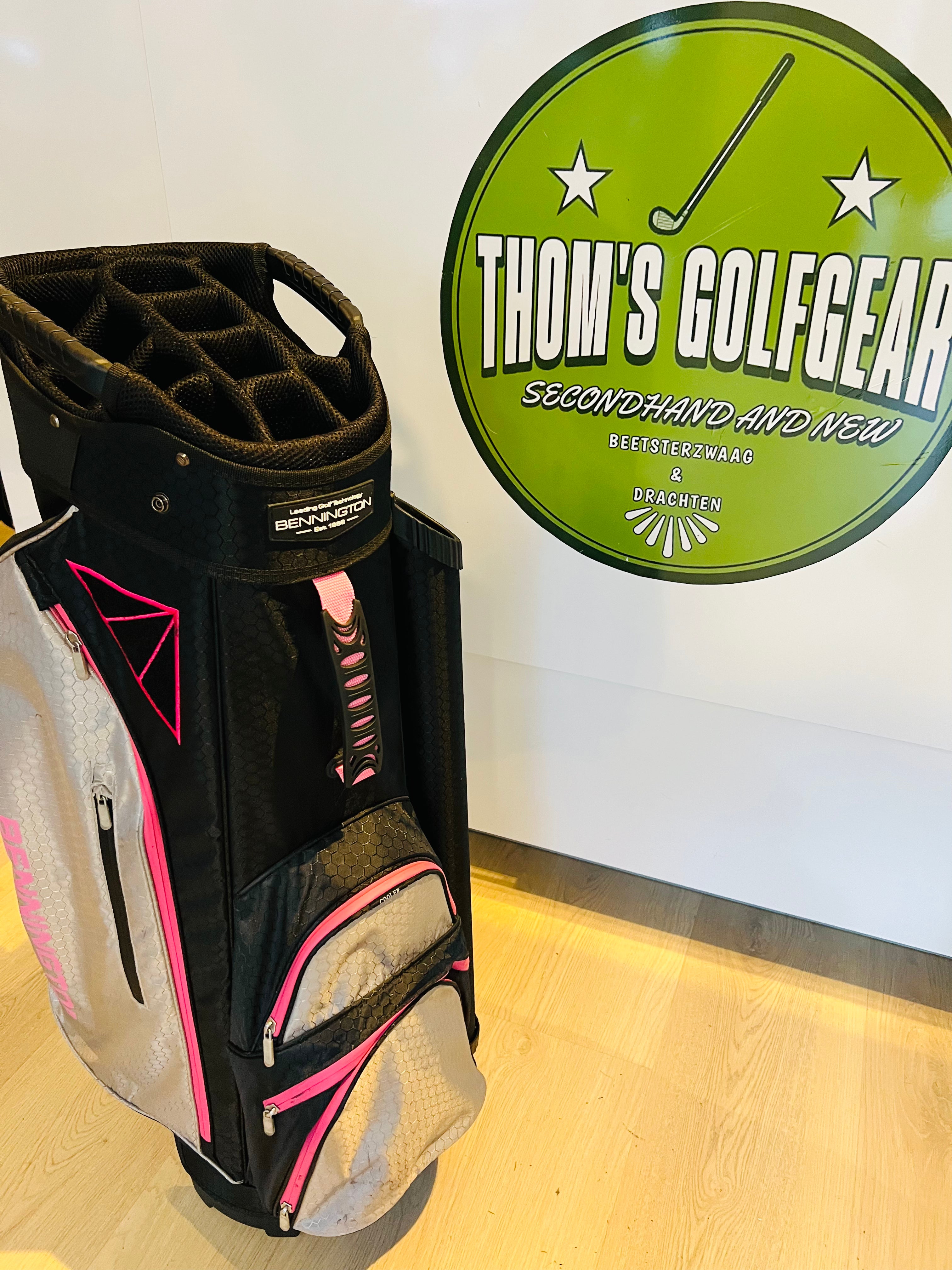 Bennington Cartbag – Grijs / Zwart / Roze