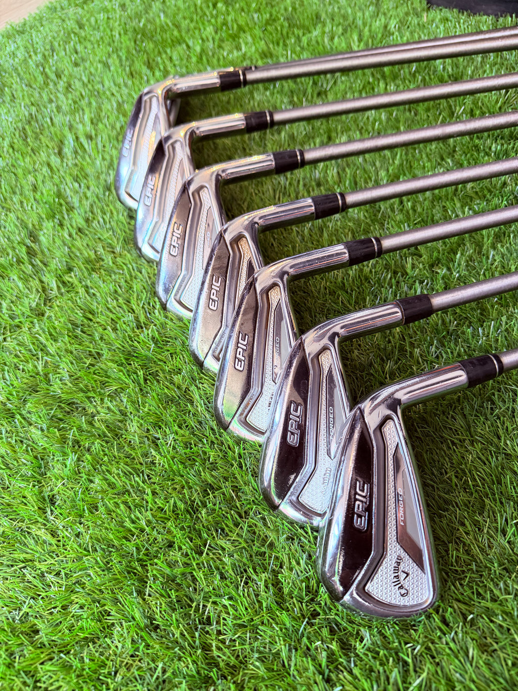 Callaway Epic E19 IJzers – 5 t/m SW (Rechtshandig) +1 inch - Thom's Golfgear