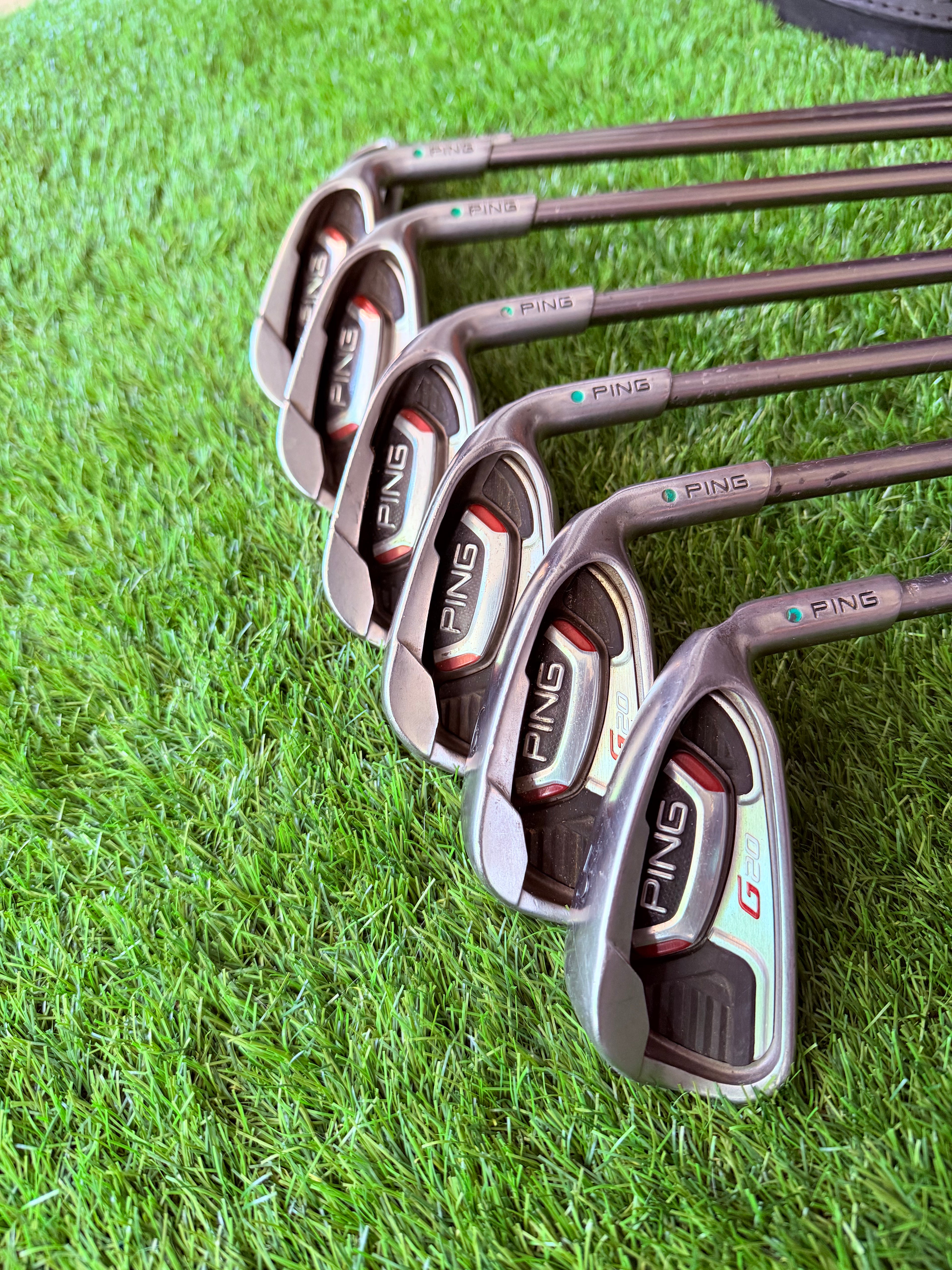 PING G20 IJzers – 5 t/m SW (Rechtshandig, Green Dot) - Thom's Golfgear