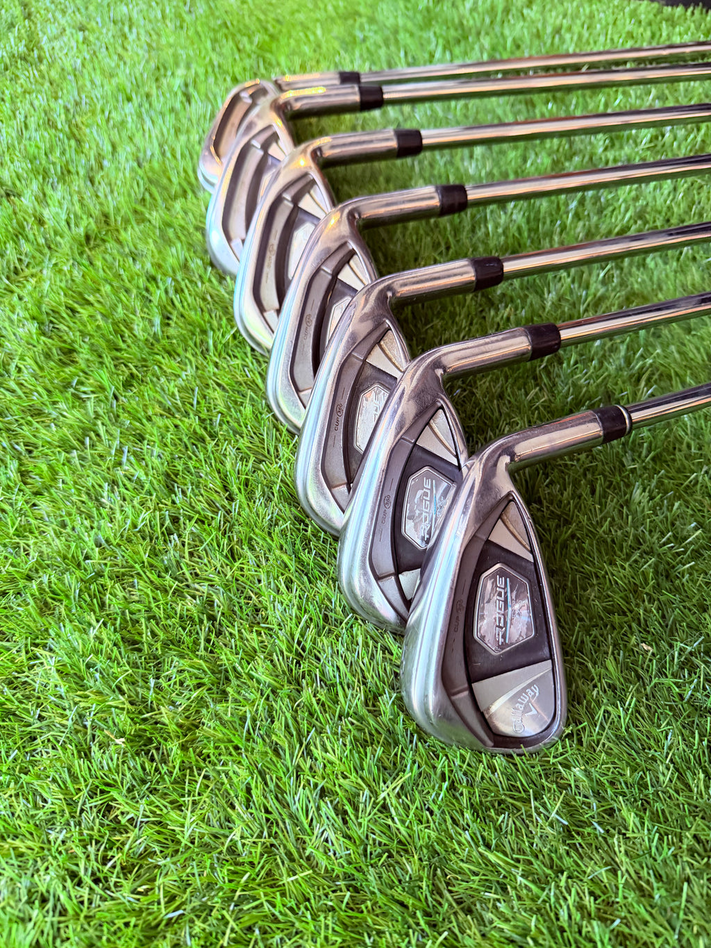Callaway Rogue X Cup 360 IJzers – 5 t/m AW (Rechtshandig) - Thom's Golfgear