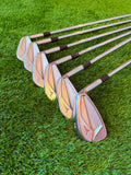 Rechtshandige Mizuno JPX 919 Tour ijzers 5 tot PW, golfclubs met metaal-achtige clubkop en grip, geschikt voor gevorderde golfers