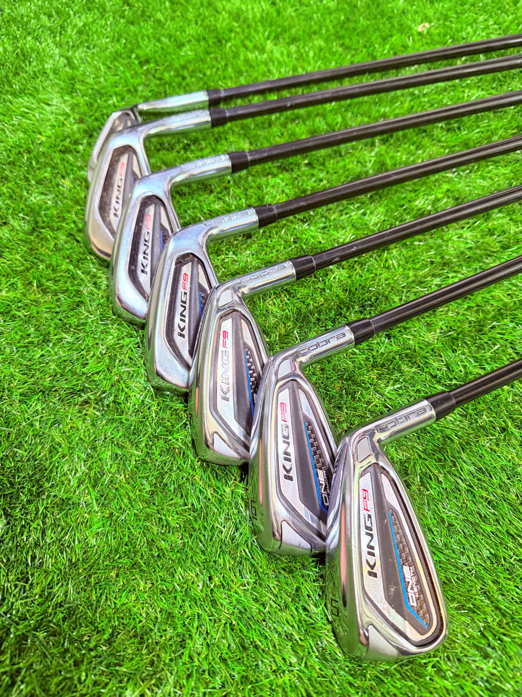 Cobra King F9 One Length IJzers – 5 t/m SW (Rechtshandig)