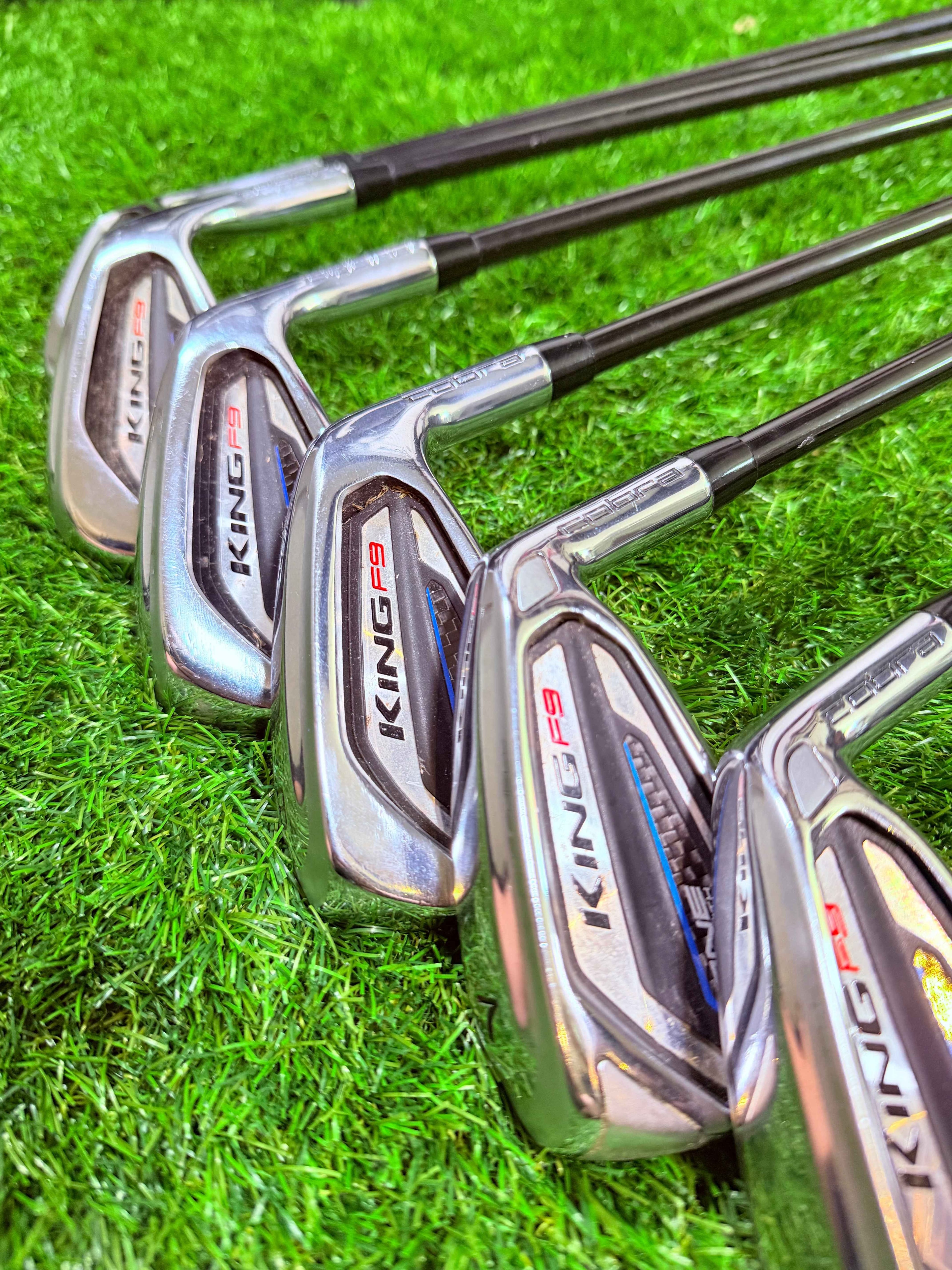 Cobra King F9 One Length IJzers – 5 t/m SW (Rechtshandig)