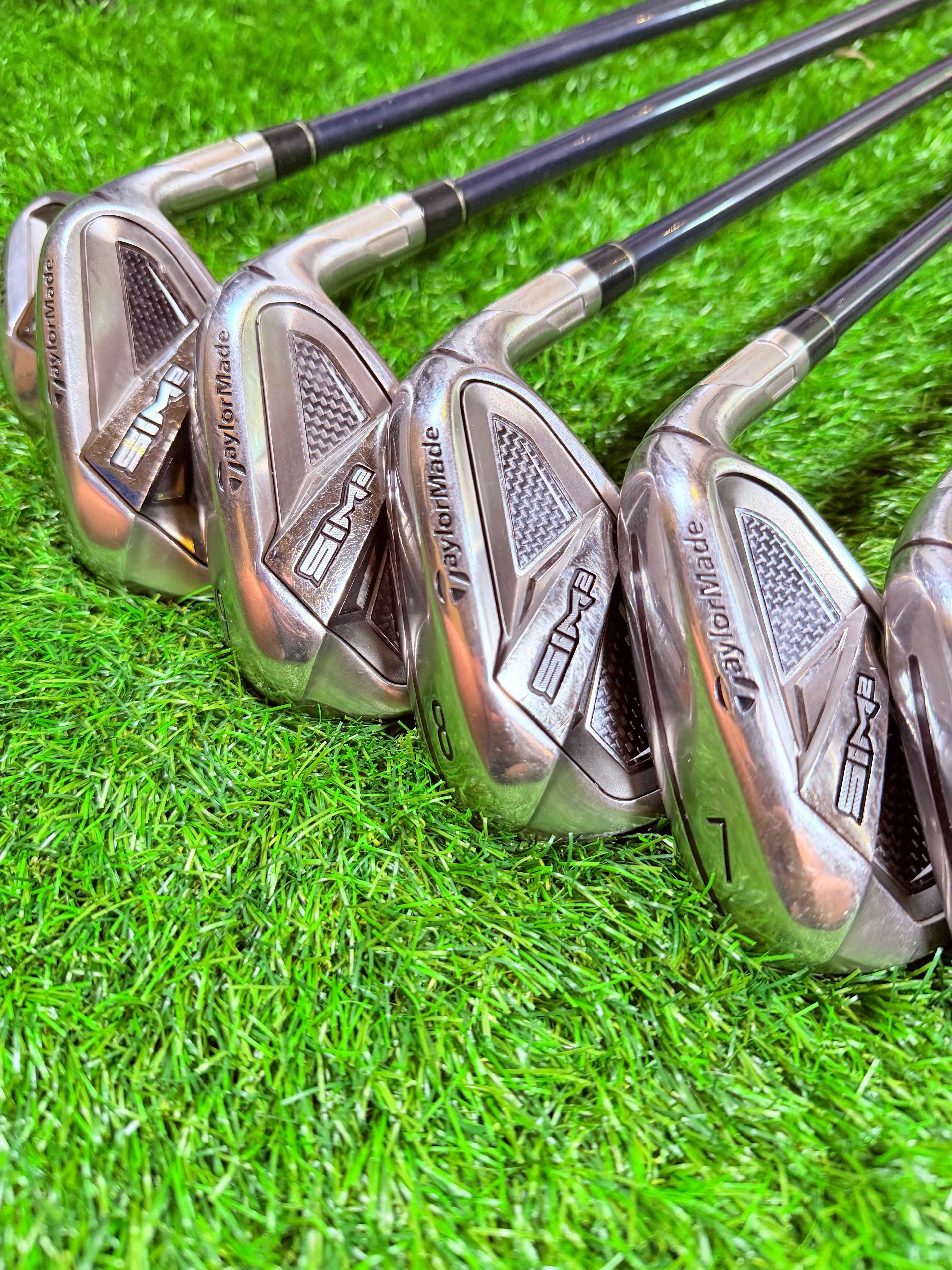 TaylorMade SIM2 Max OS IJzers – 6 t/m PW + SW (Rechtshandig)