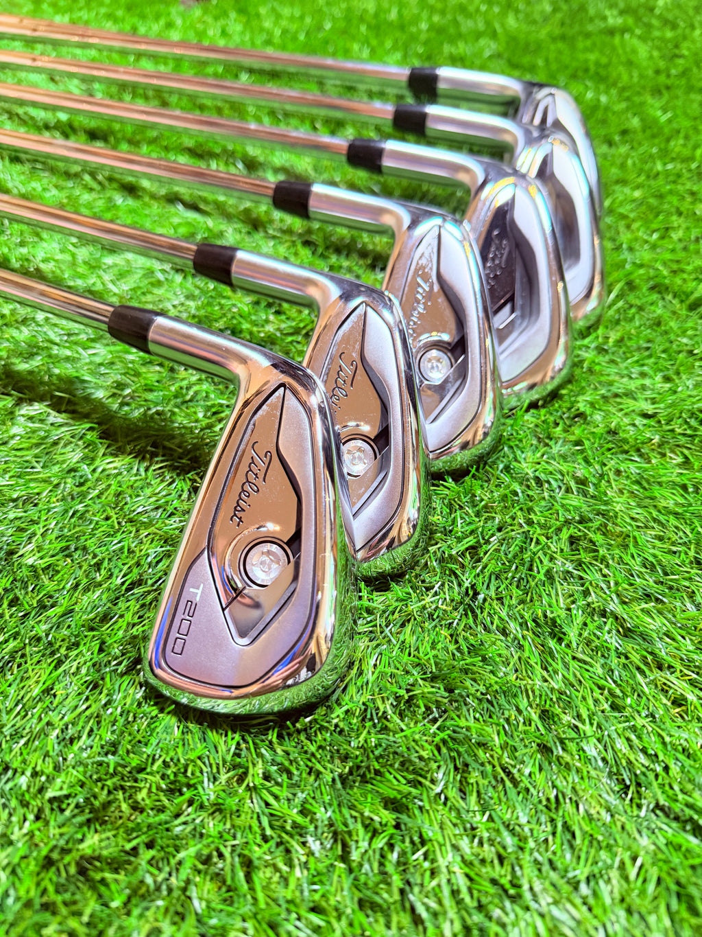 Titleist T200 IJzers – 5 t/m PW + 48° (Linkshandig)