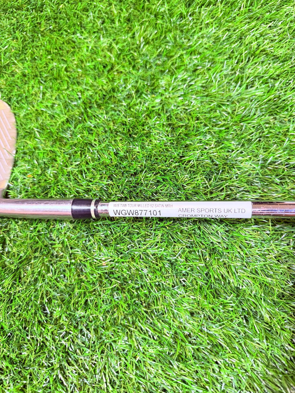 Wilson Staff TW9 Tour Milled Gapwedge – 52° / 8° Bounce (Rechtshandig)