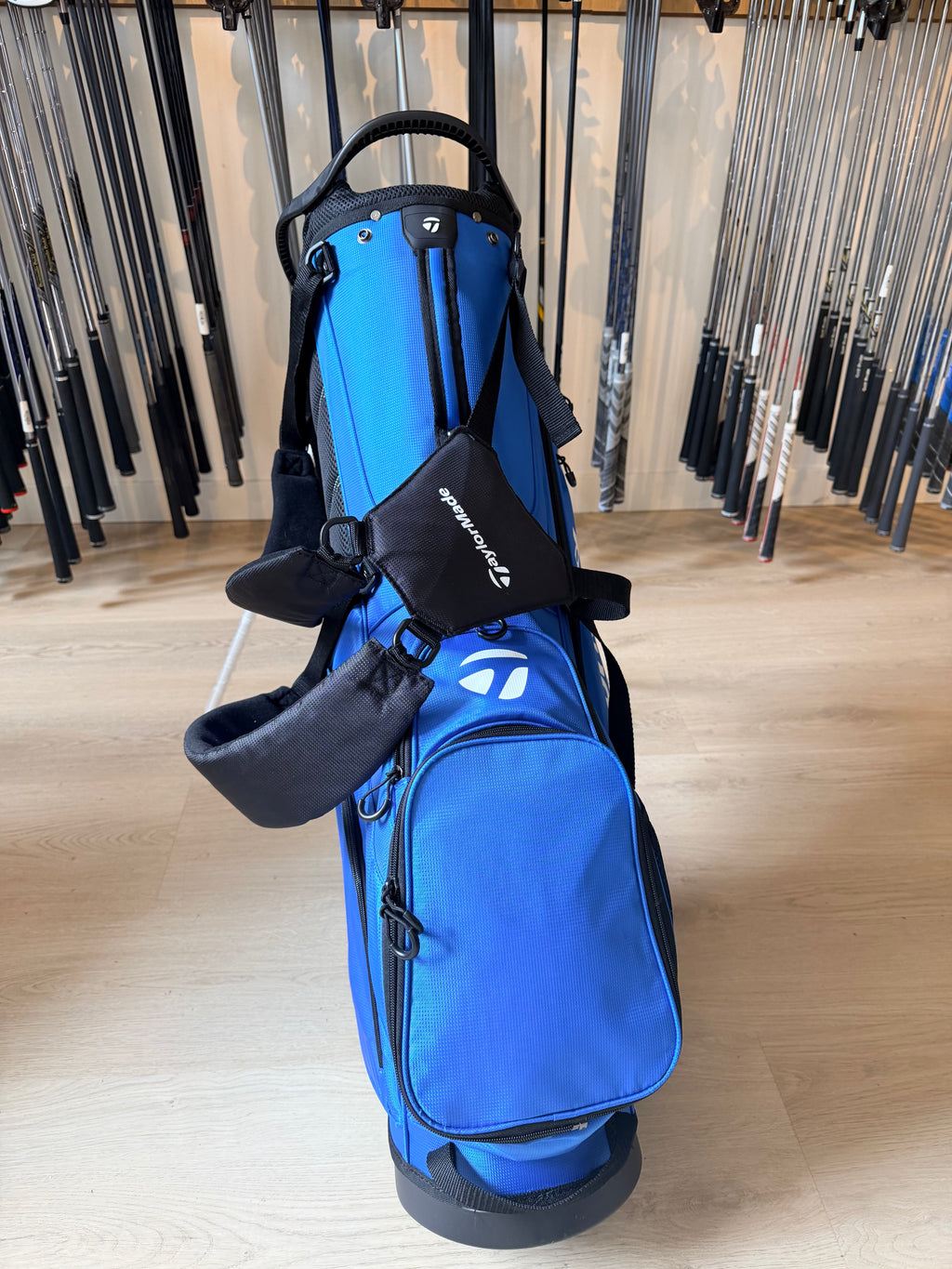 TaylorMade Standbag – Blauw – 8-Vaks (Nieuw)