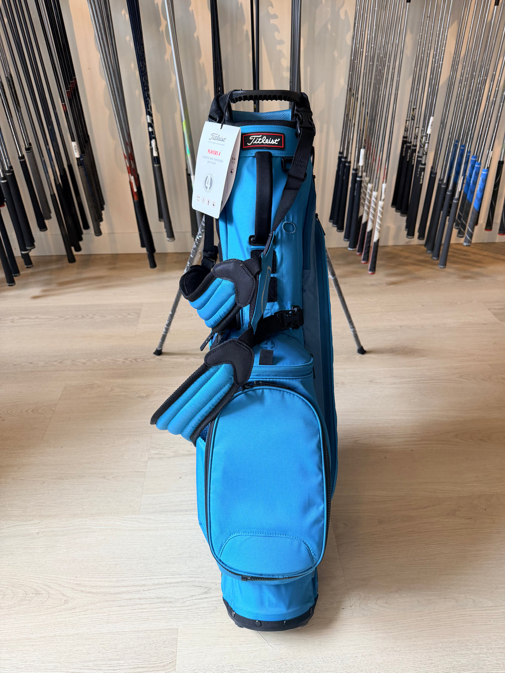 Titleist Players 4 Stand Bag – Lichtblauw – 4-Vaks (Nieuw)