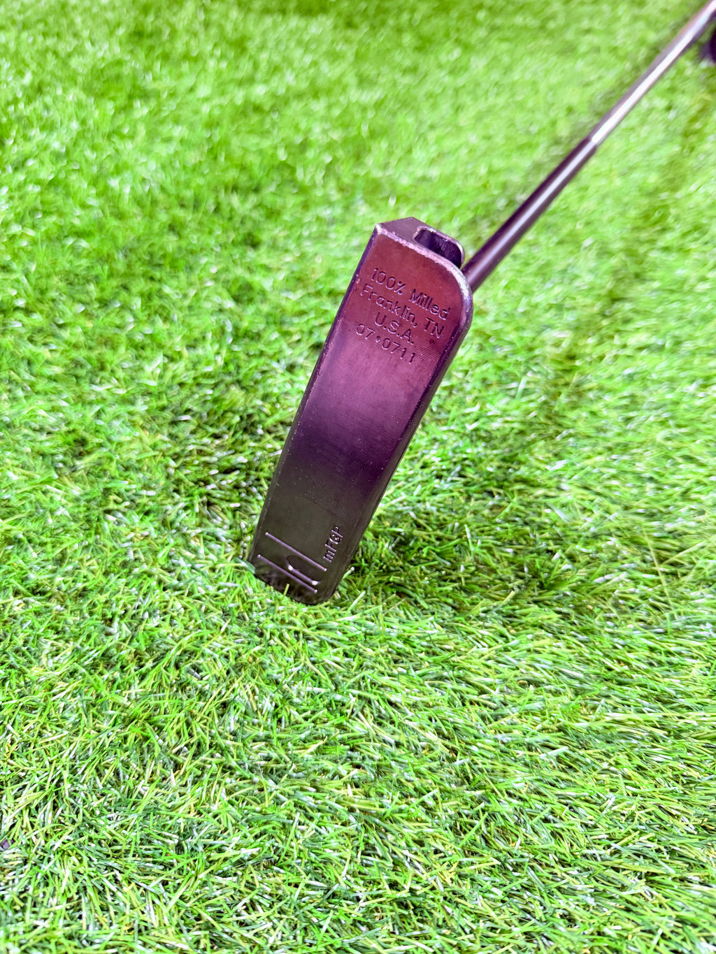 SeeMore mFGP 100% Milled Putter – Black – 34 inch
