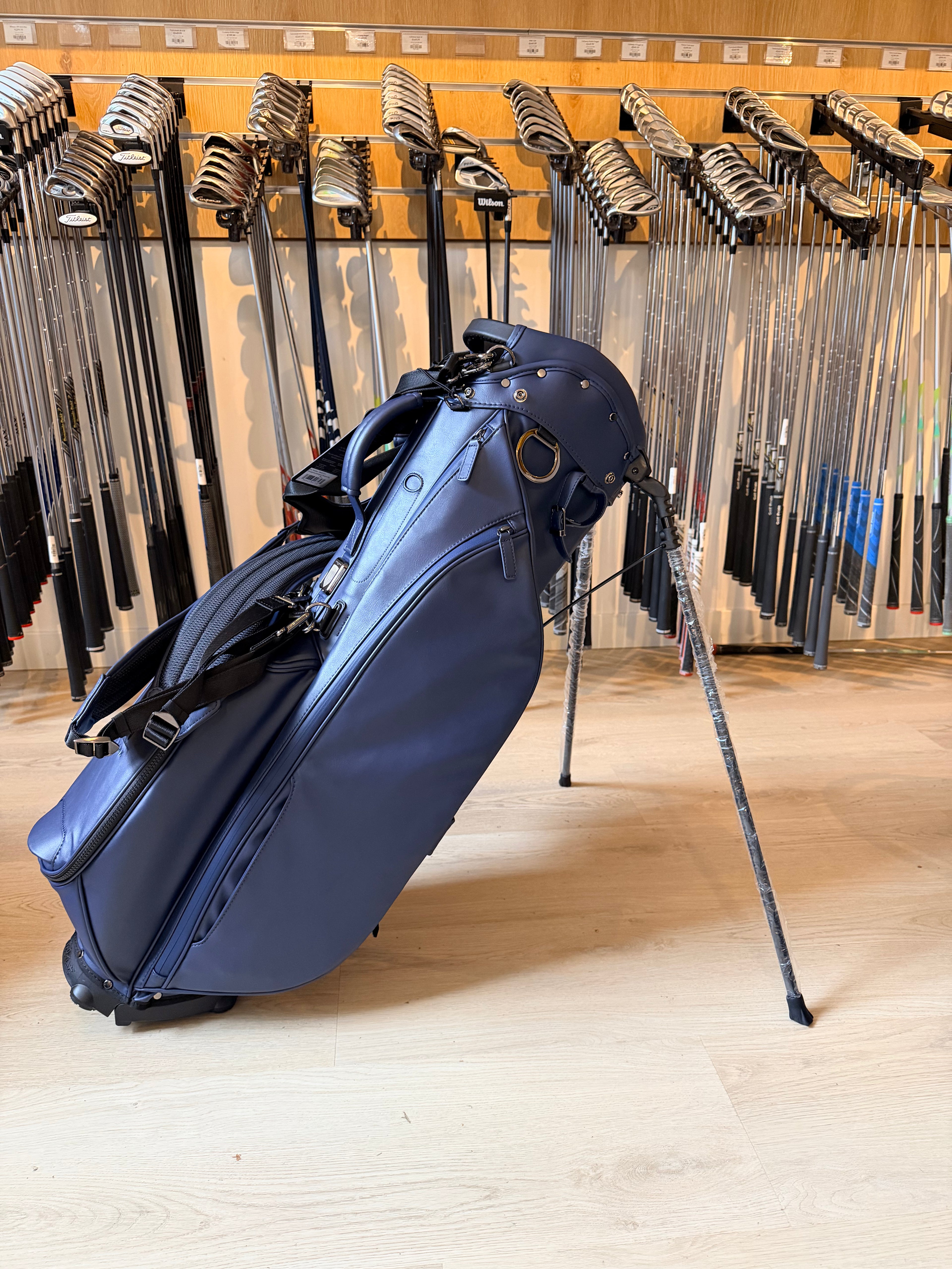 Titleist LinksLegend Series Standbag – Luxe Lederen Uitvoering (Nieuw)