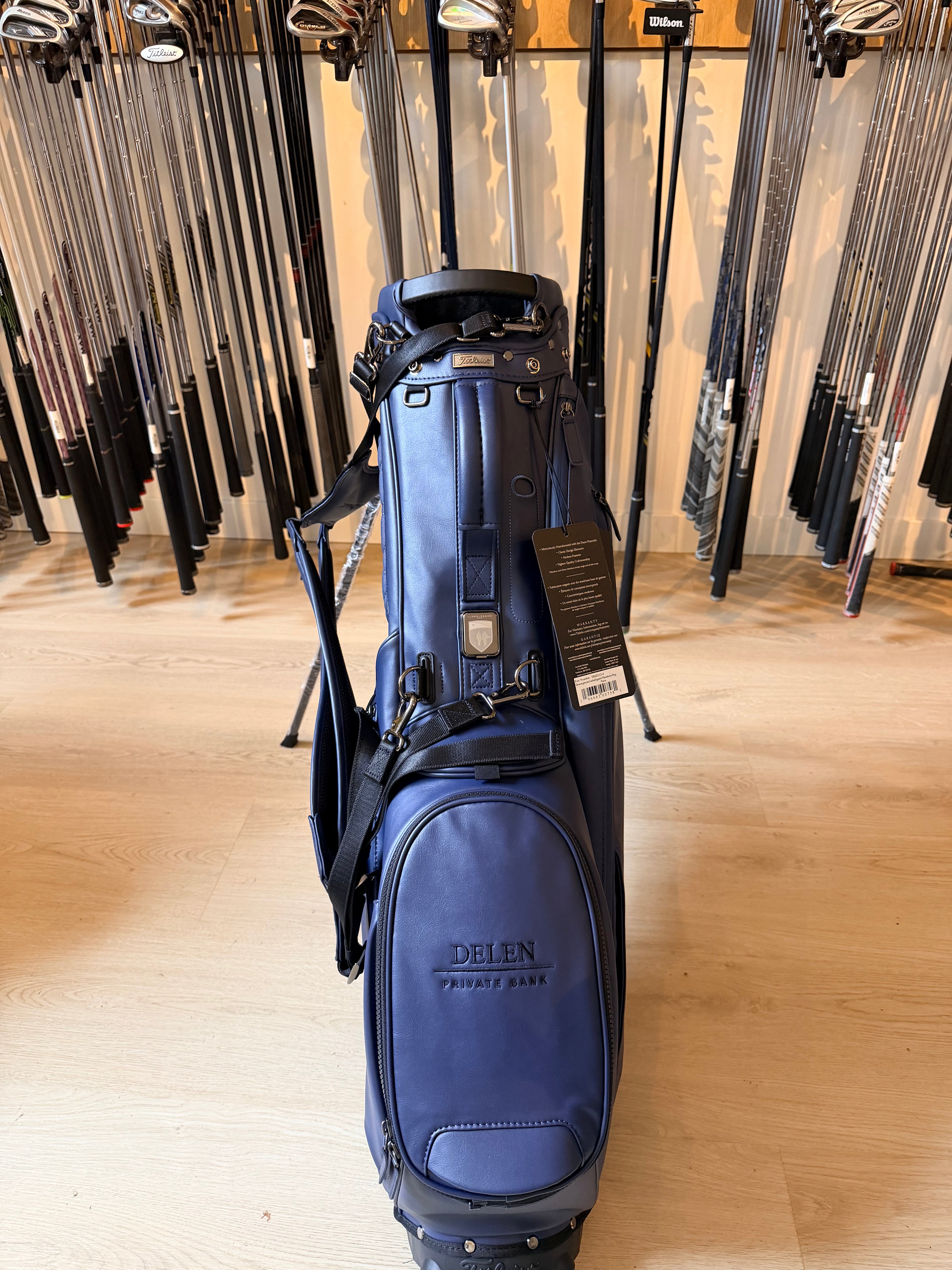 Titleist LinksLegend Series Standbag – Luxe Lederen Uitvoering (Nieuw)