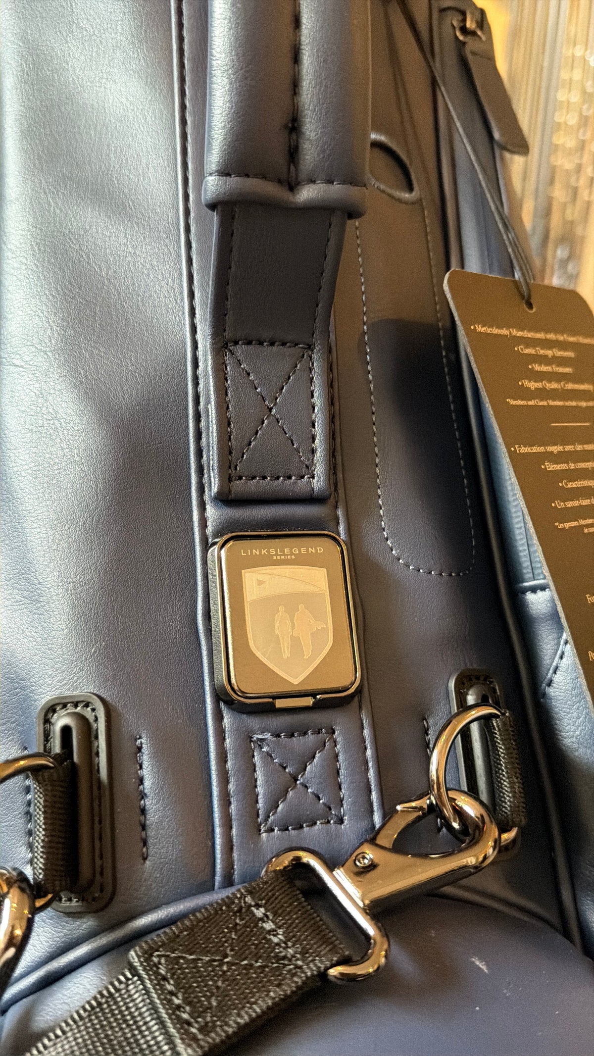 Titleist LinksLegend Series Standbag – Luxe Lederen Uitvoering (Nieuw)