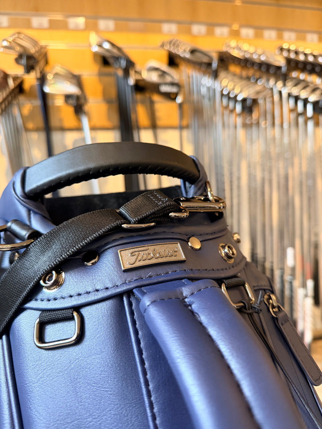 Titleist LinksLegend Series Standbag – Luxe Lederen Uitvoering (Nieuw)