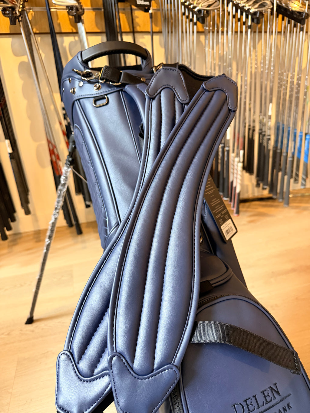 Titleist LinksLegend Series Standbag – Luxe Lederen Uitvoering (Nieuw)