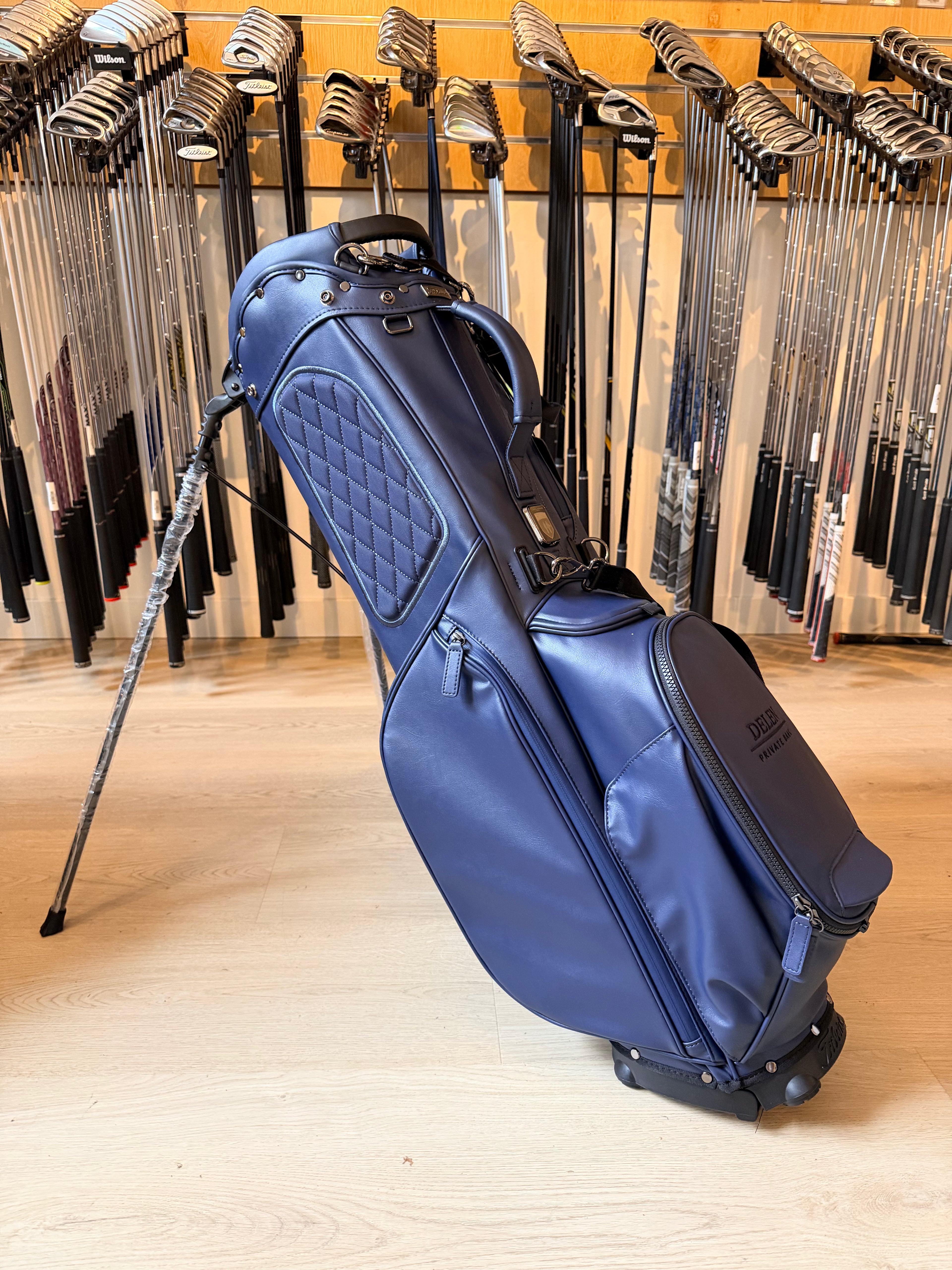 Titleist LinksLegend Series Standbag – Luxe Lederen Uitvoering (Nieuw)