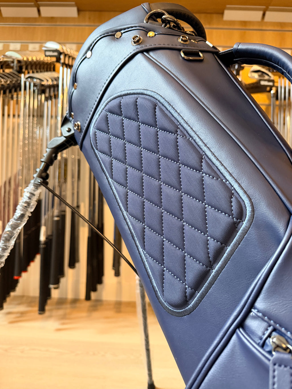 Titleist LinksLegend Series Standbag – Luxe Lederen Uitvoering (Nieuw)