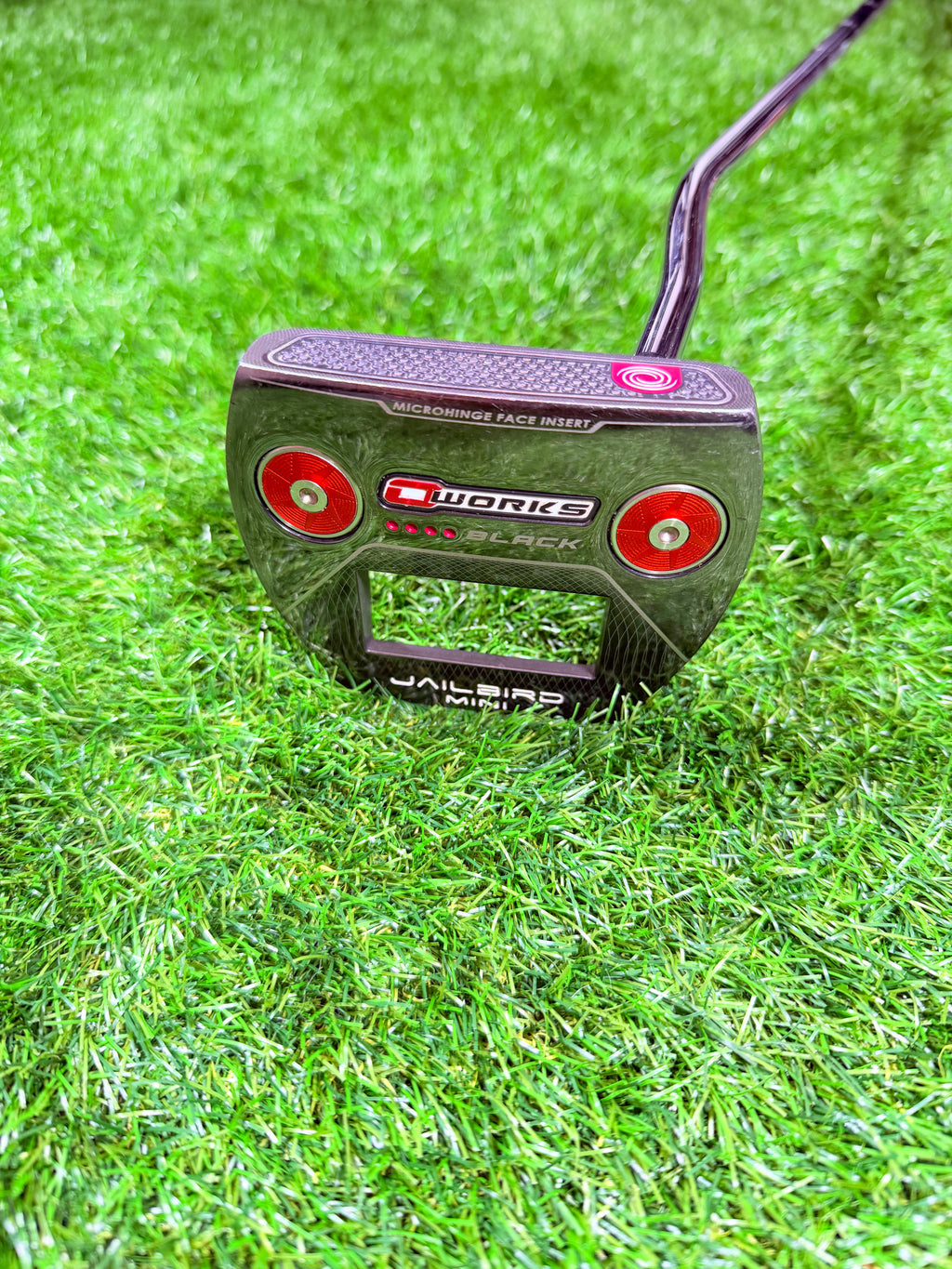 Odyssey O-Works Black Jailbird Mini Putter – 34 Inch (Rechtshandig)