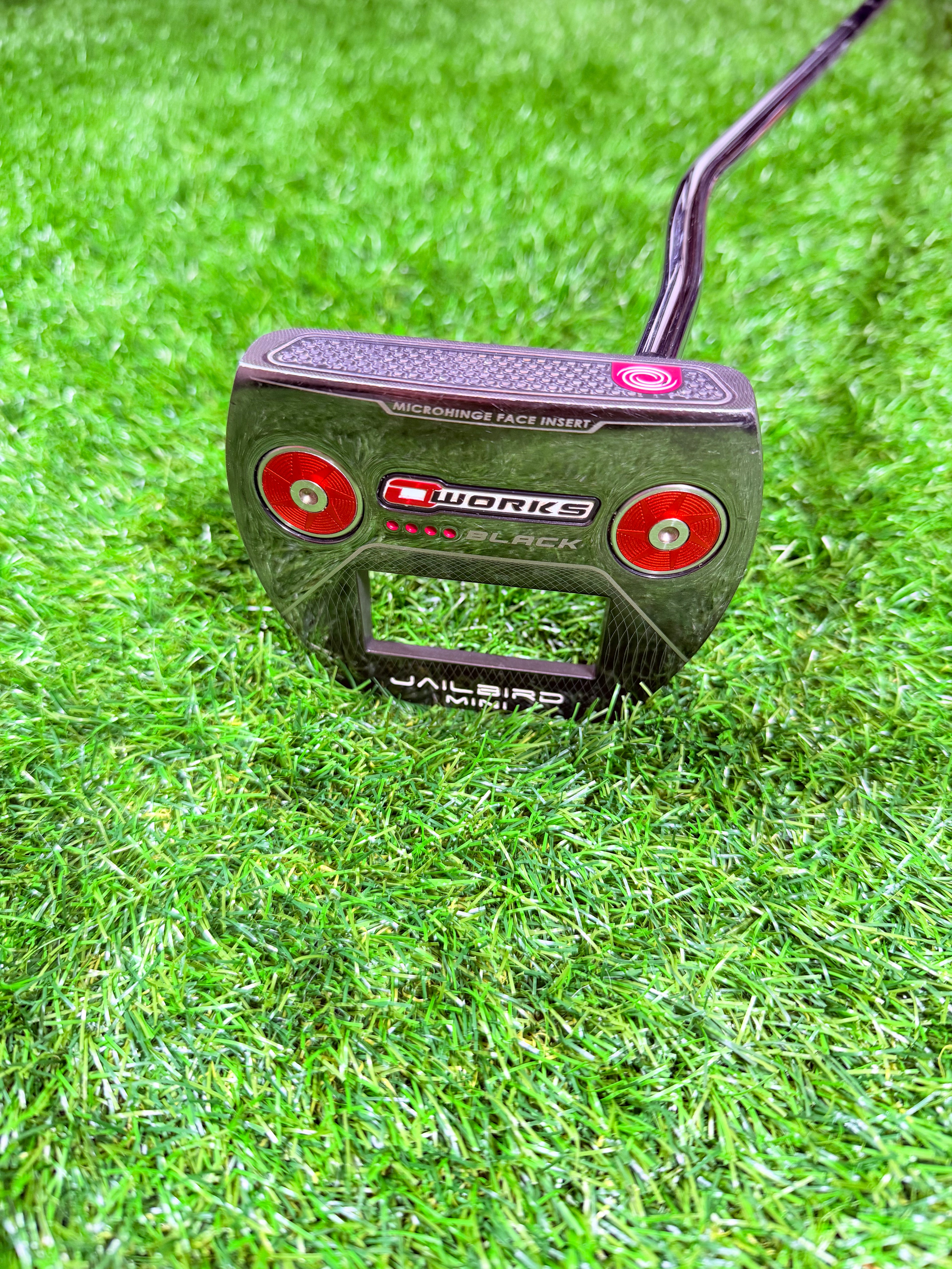 Odyssey O-Works Black Jailbird Mini Putter – 34 Inch (Rechtshandig)