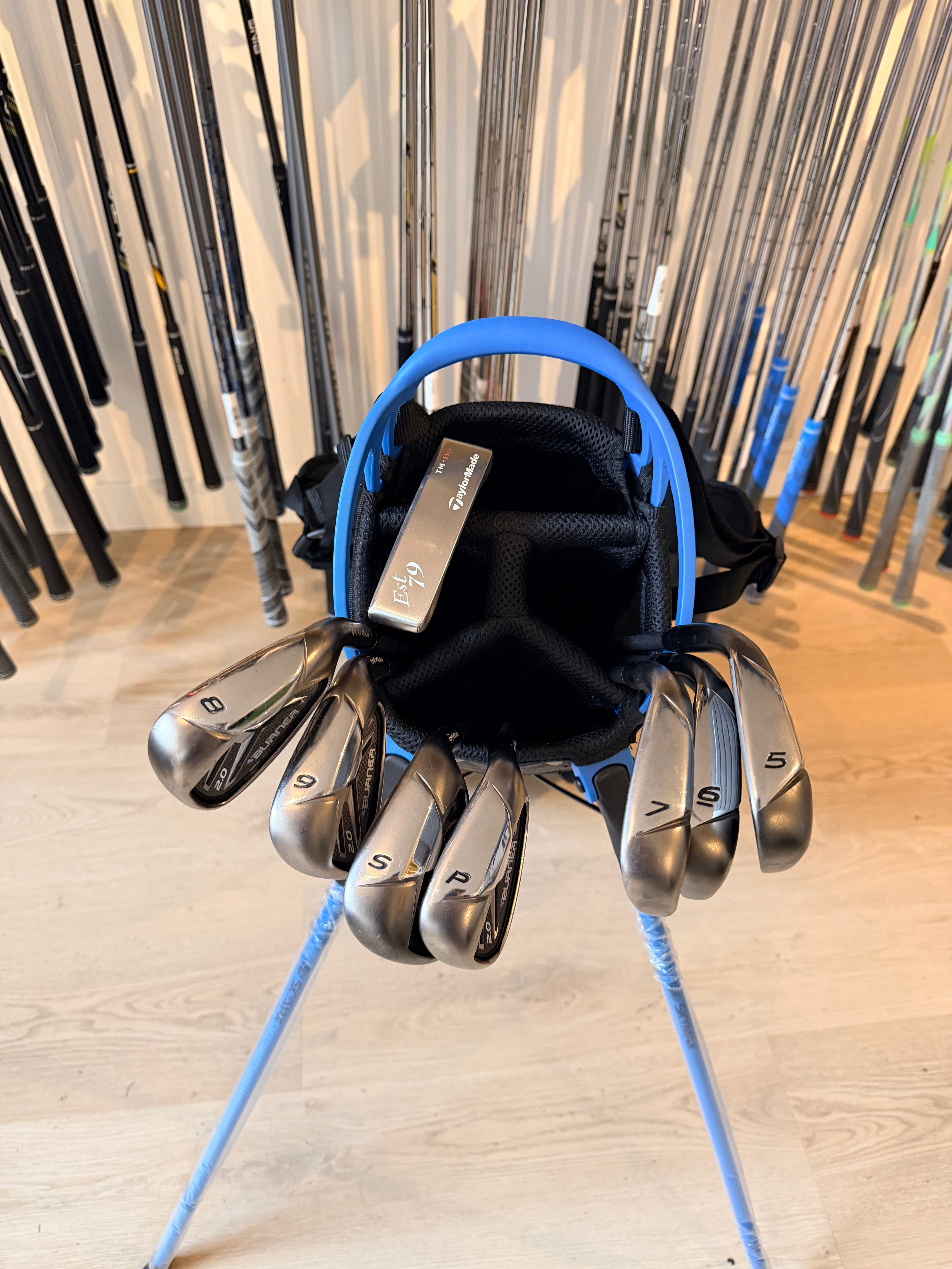 TaylorMade Burner 2.0 Dames Golfset – 5 t/m SW + Putter + Nieuwe Standbag (Rechtshandig)