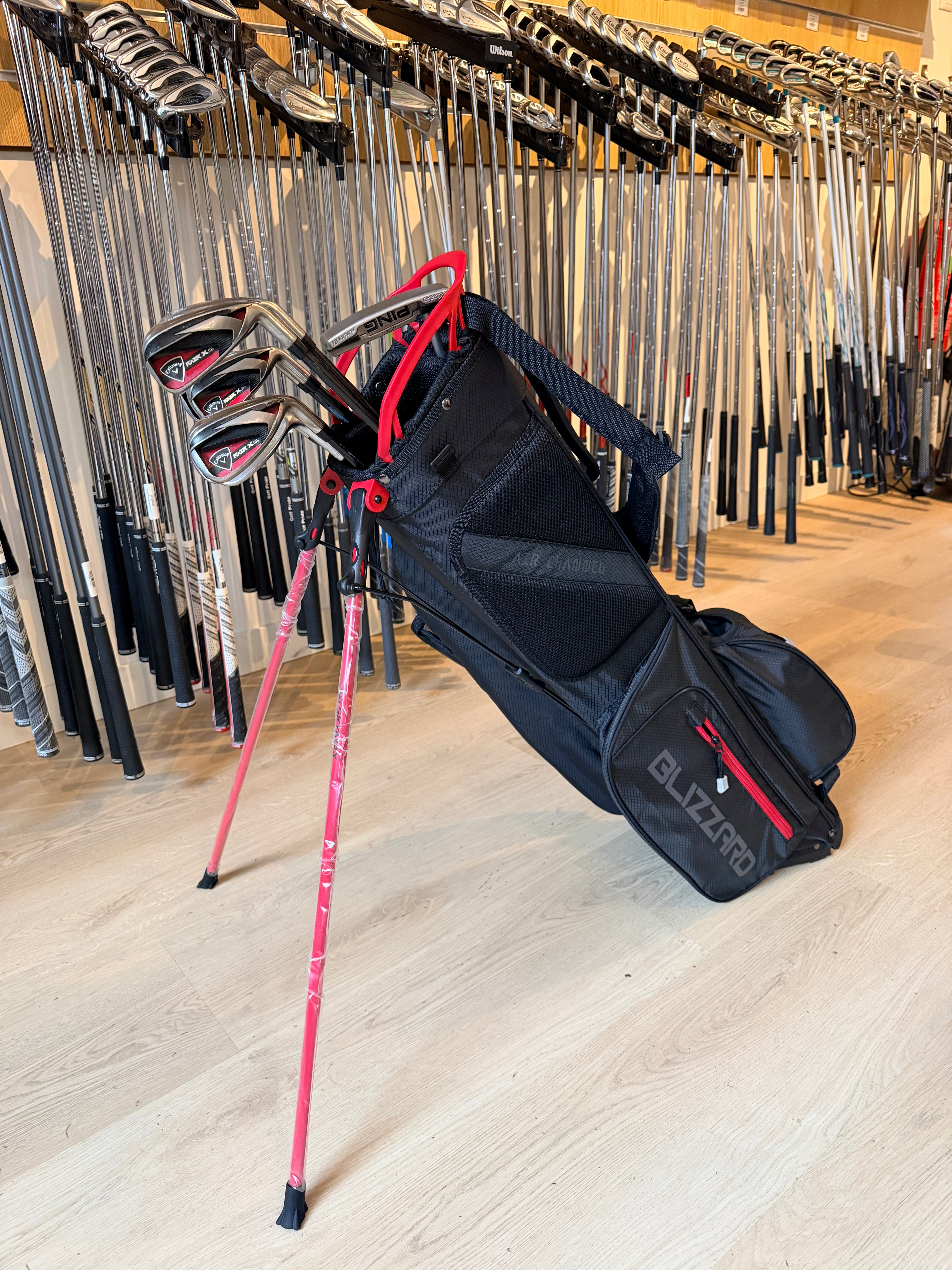 Callaway RAZR X HL Golfset – 5 t/m PW + 56° Wedge + Putter + Nieuwe Standbag (Rechtshandig)