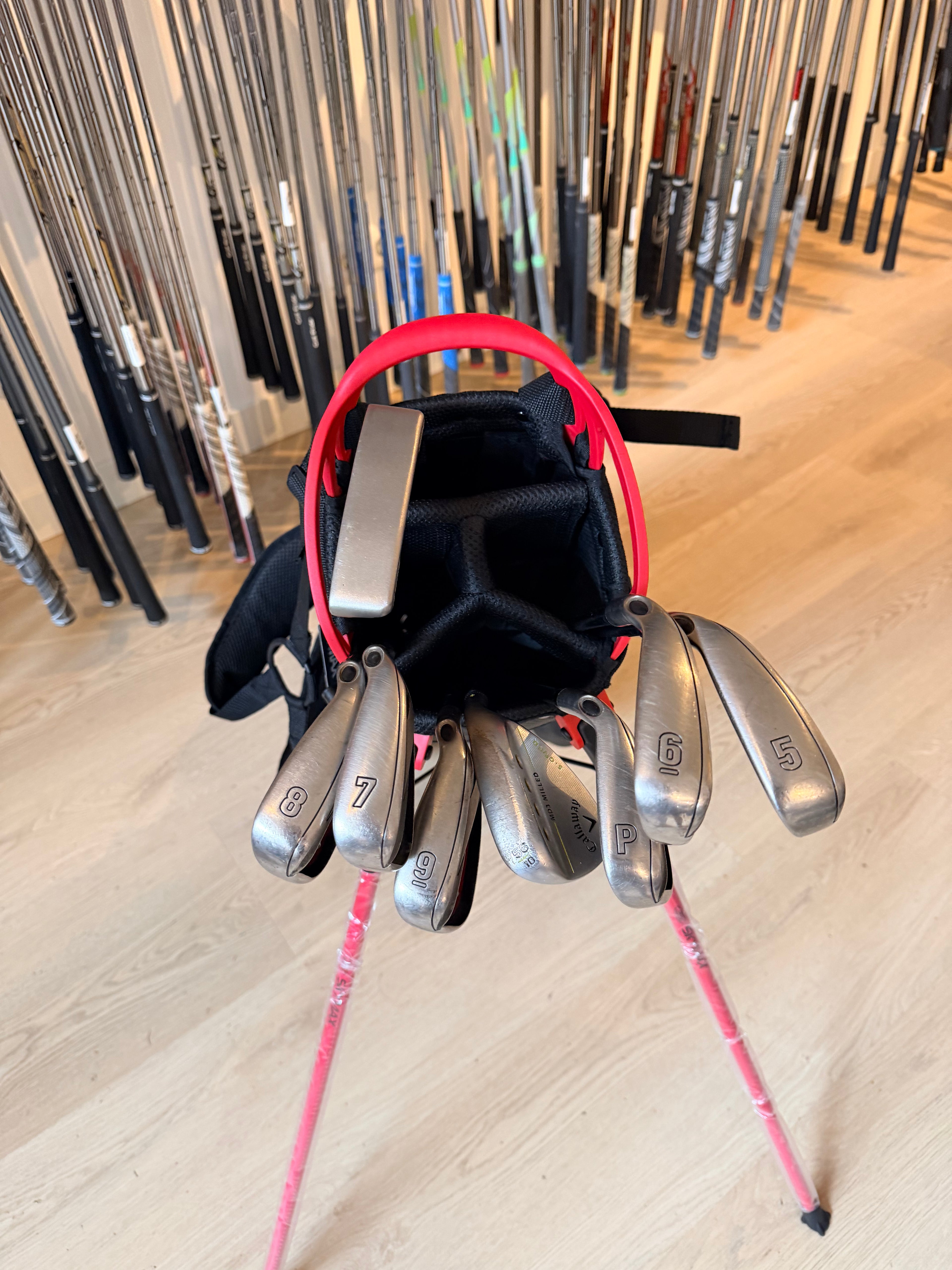 Callaway RAZR X HL Golfset – 5 t/m PW + 56° Wedge + Putter + Nieuwe Standbag (Rechtshandig)