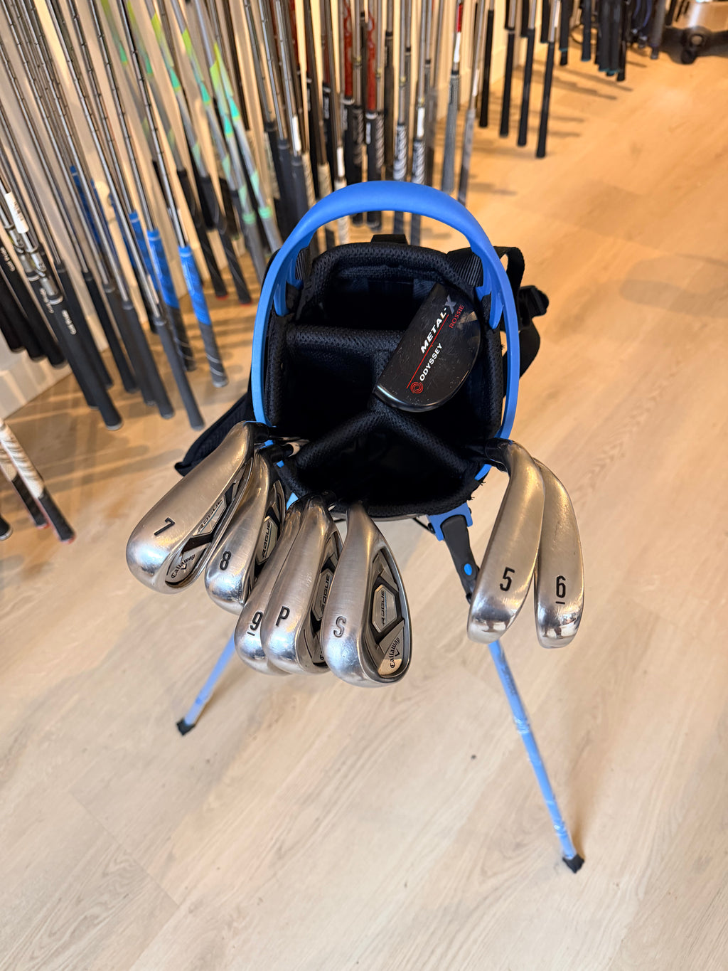 Callaway Rogue 360 Cup Golfset – 5 t/m SW + Odyssey Putter + Nieuwe Standbag (Rechtshandig)