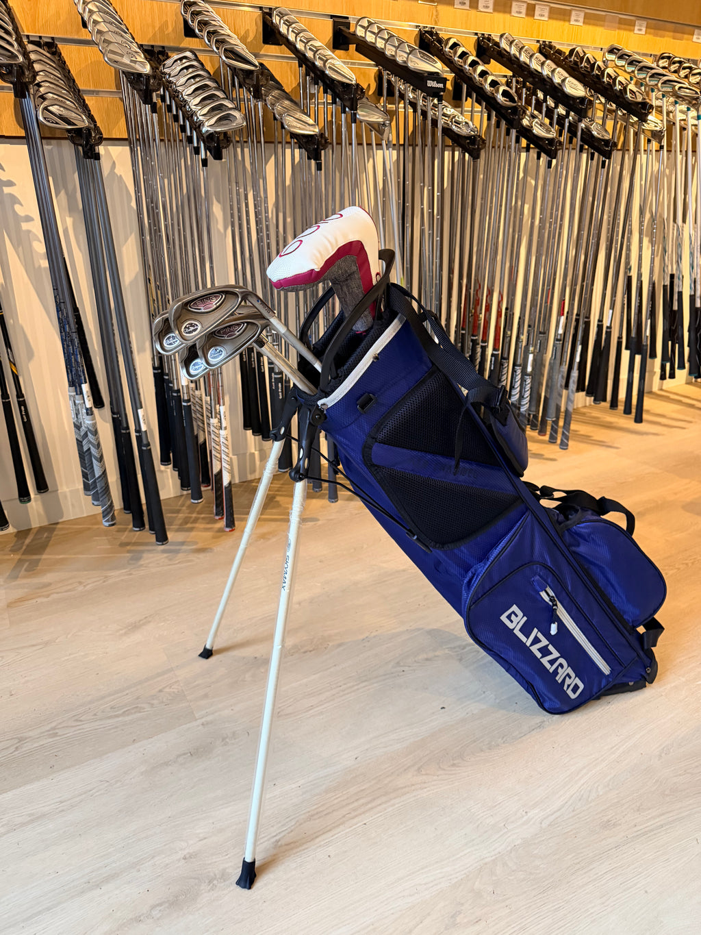 PING Rhapsody Dames Golfset – 5 t/m PW + Nieuwe G Le2 Putter + Nieuwe Standbag (Rechtshandig)