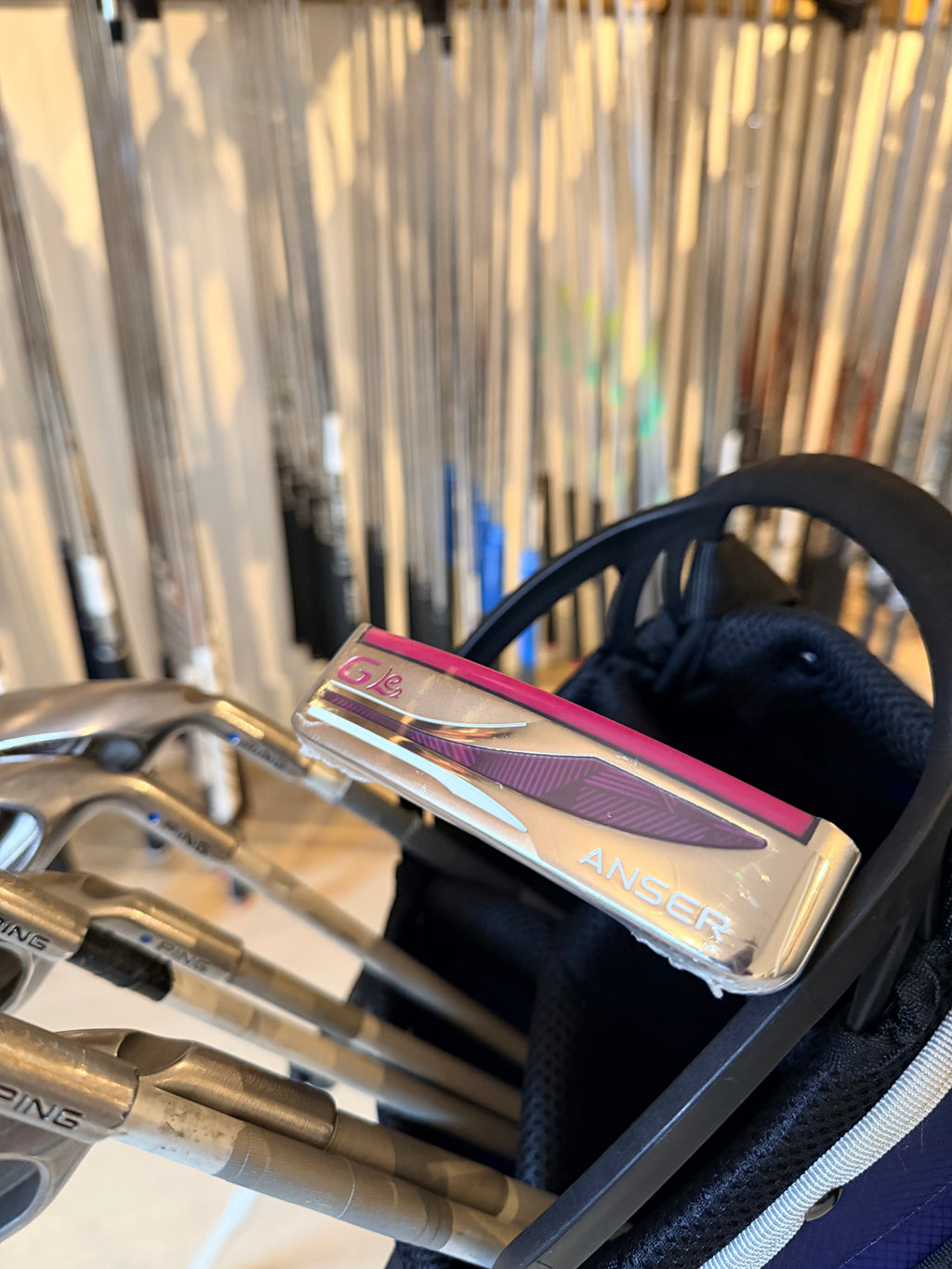 PING Rhapsody Dames Golfset – 5 t/m PW + Nieuwe G Le2 Putter + Nieuwe Standbag (Rechtshandig)