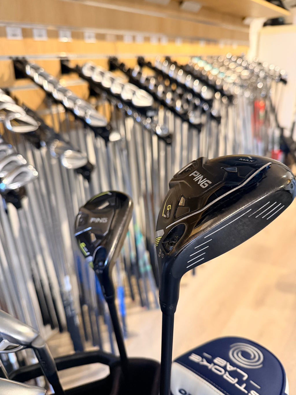 PING G430 Complete Golfset – 3-Wood + Hybride + 5 t/m 58° + Nieuwe Odyssey Putter + PING Cartbag (Rechtshandig)