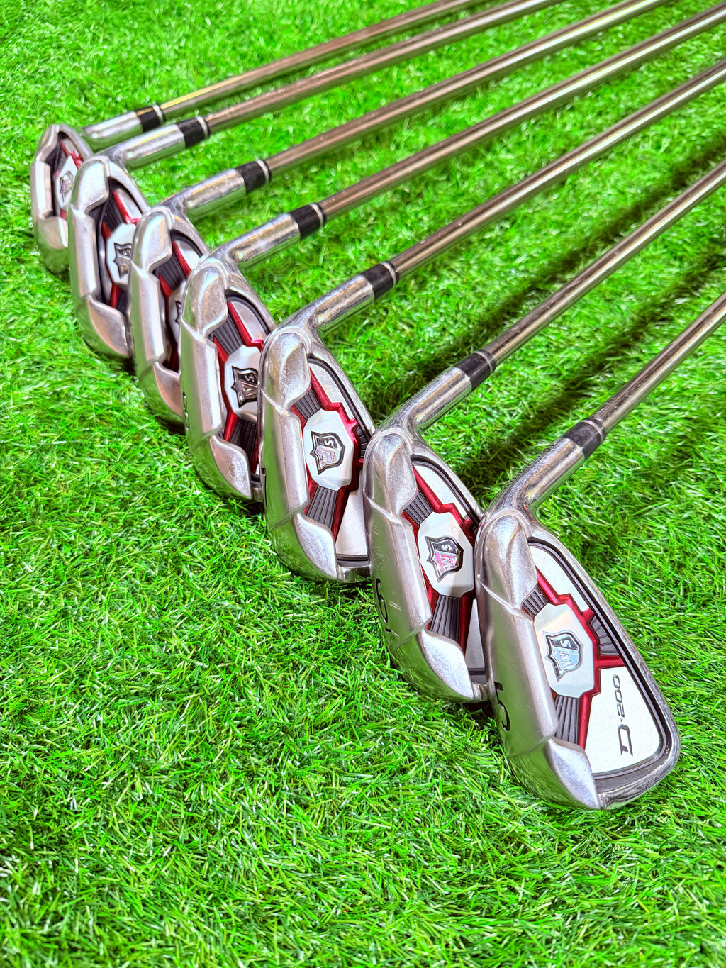 Wilson Staff D200 IJzerset – 5 t/m PW + SW (Rechtshandig)