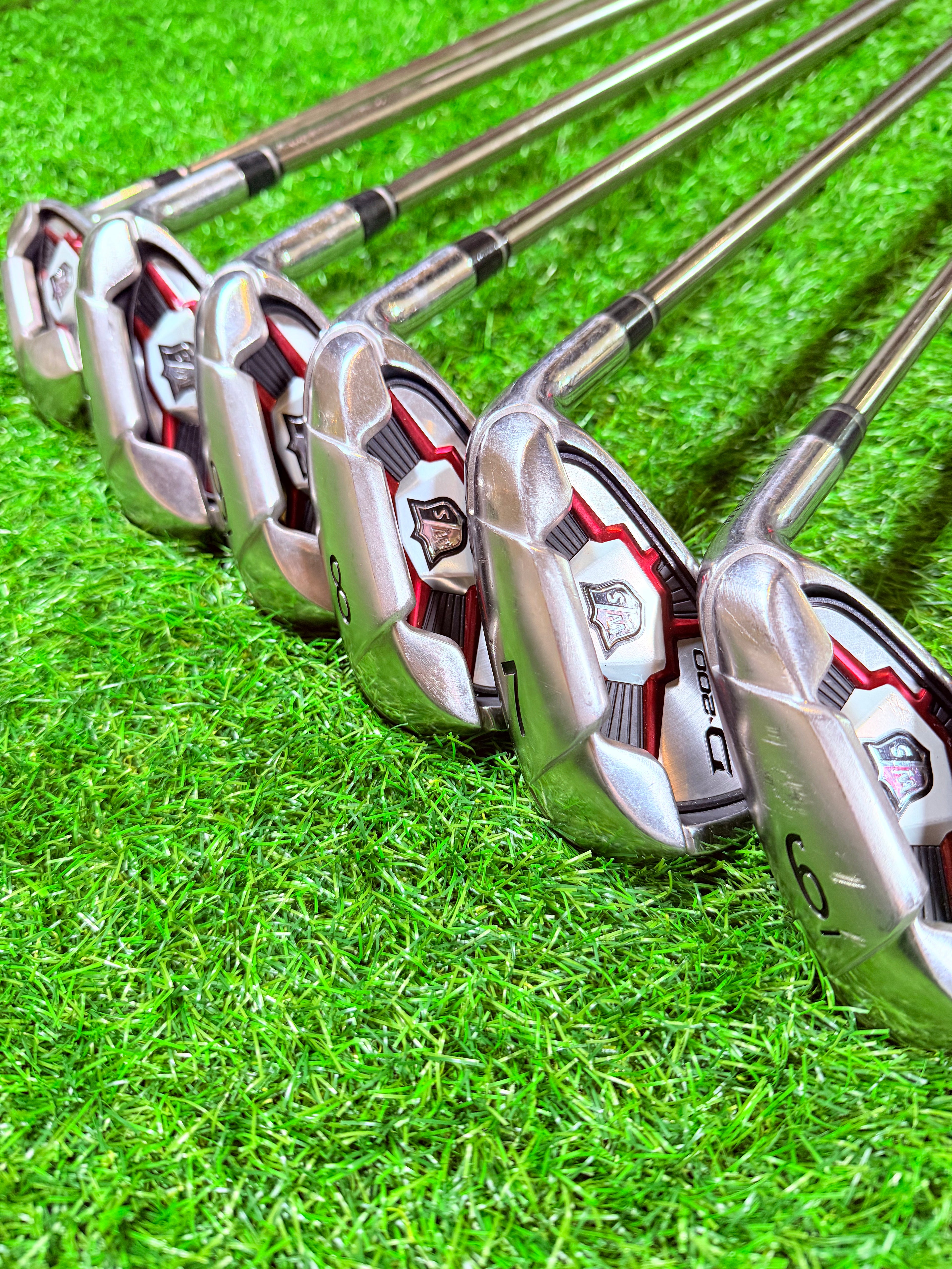 Wilson Staff D200 IJzerset – 5 t/m PW + SW (Rechtshandig)