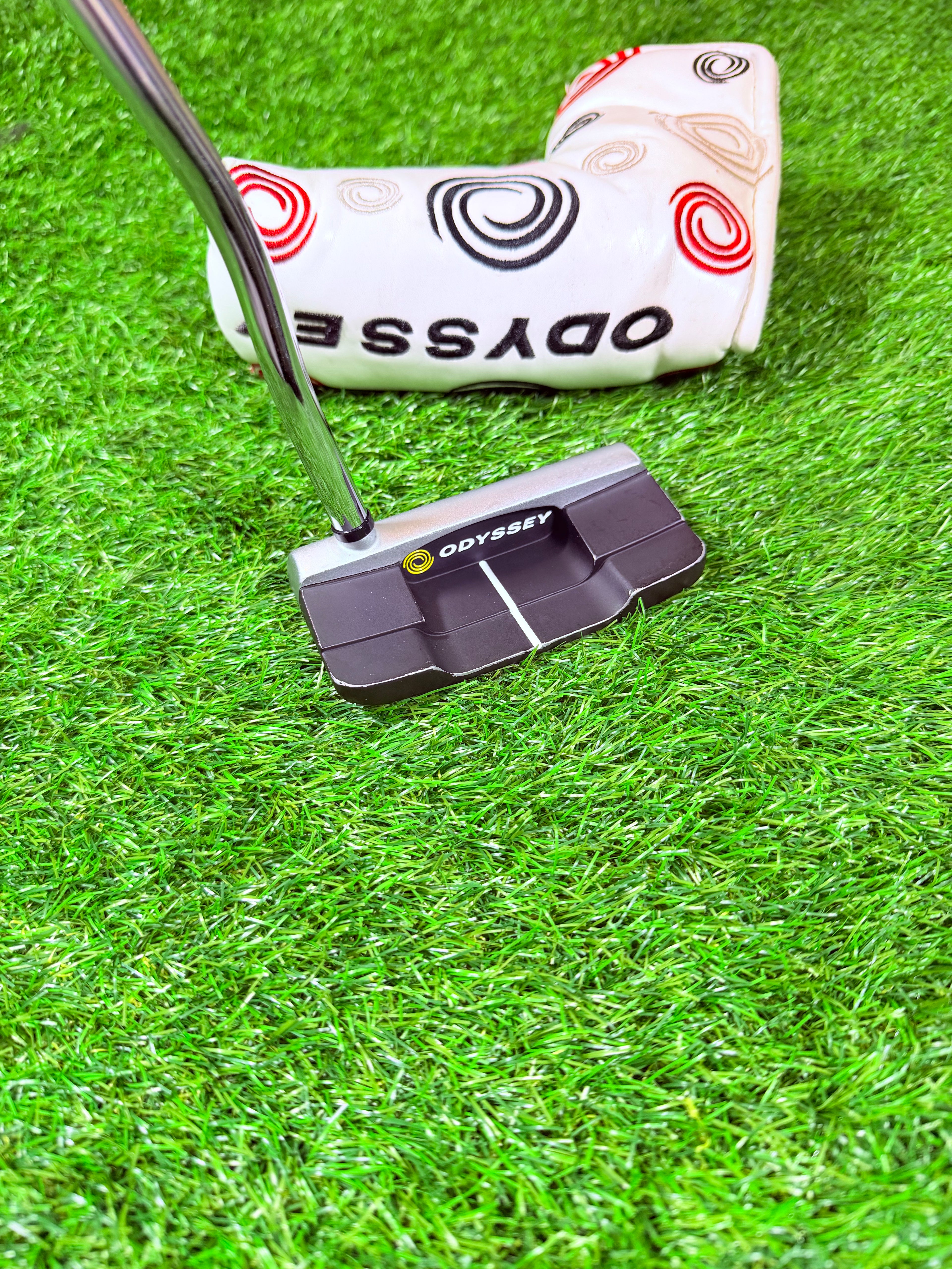 Odyssey Stroke Lab Double Wide Putter – 35" (Rechtshandig)