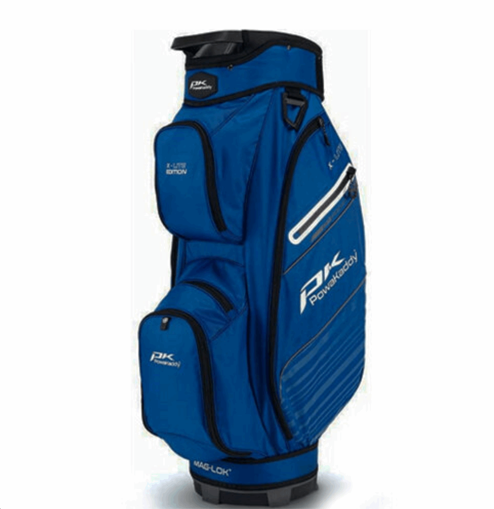 POWAKADDY X LITE GOLFTAS   CARTBAG (BLAUW)