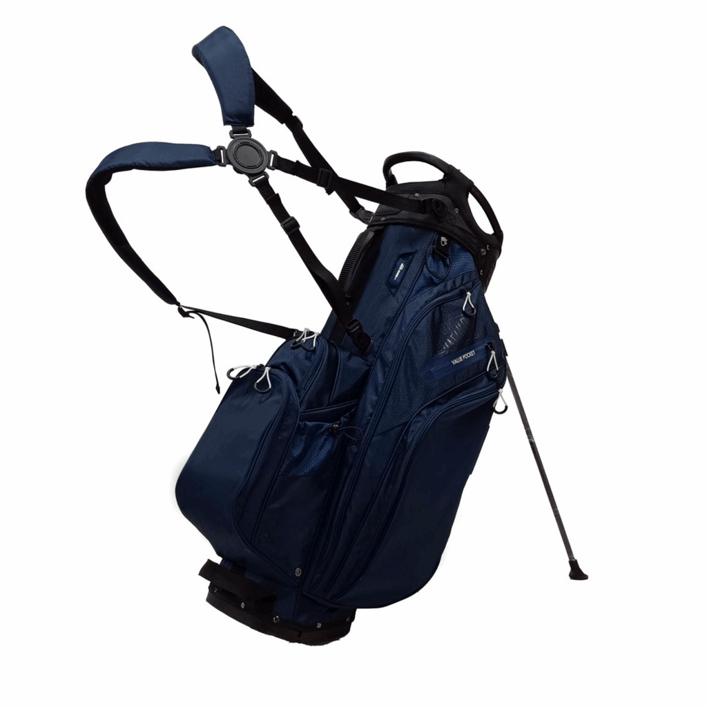 Fastfold Orion Standbag – Navy Blue - Thom's Golfgear