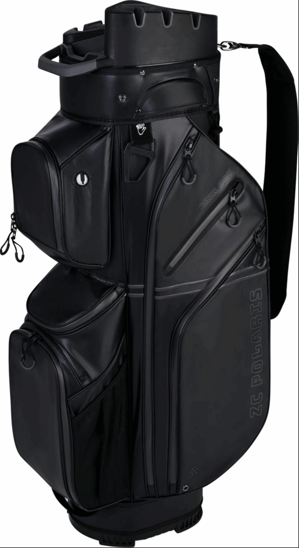 Fastfold Polaris Rain Dry Cartbag – Zwart - Thom's Golfgear