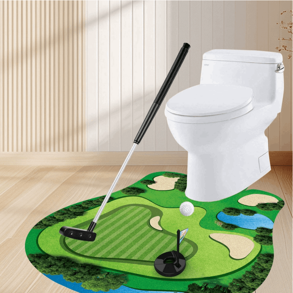 Toilet Golfspel – Mini Putting Set - Thom's Golfgear