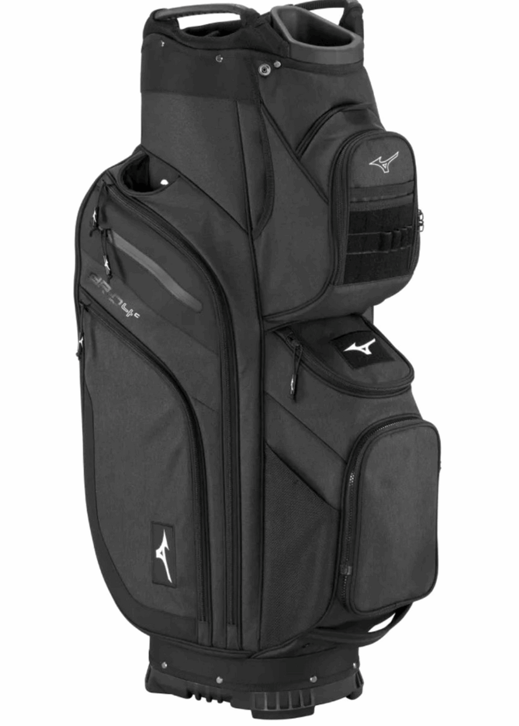 Mizuno BR-D4 25 Cart Bag Heathered Black - Thom's Golfgear