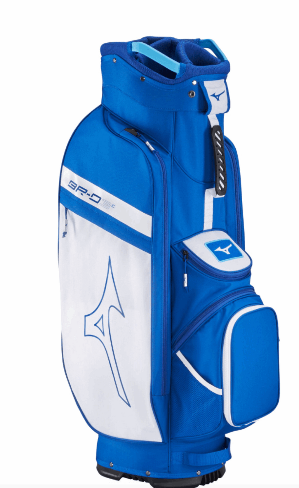 Mizuno BR-D3C Cartbag 2025 – Blauw / Wit - Thom's Golfgear
