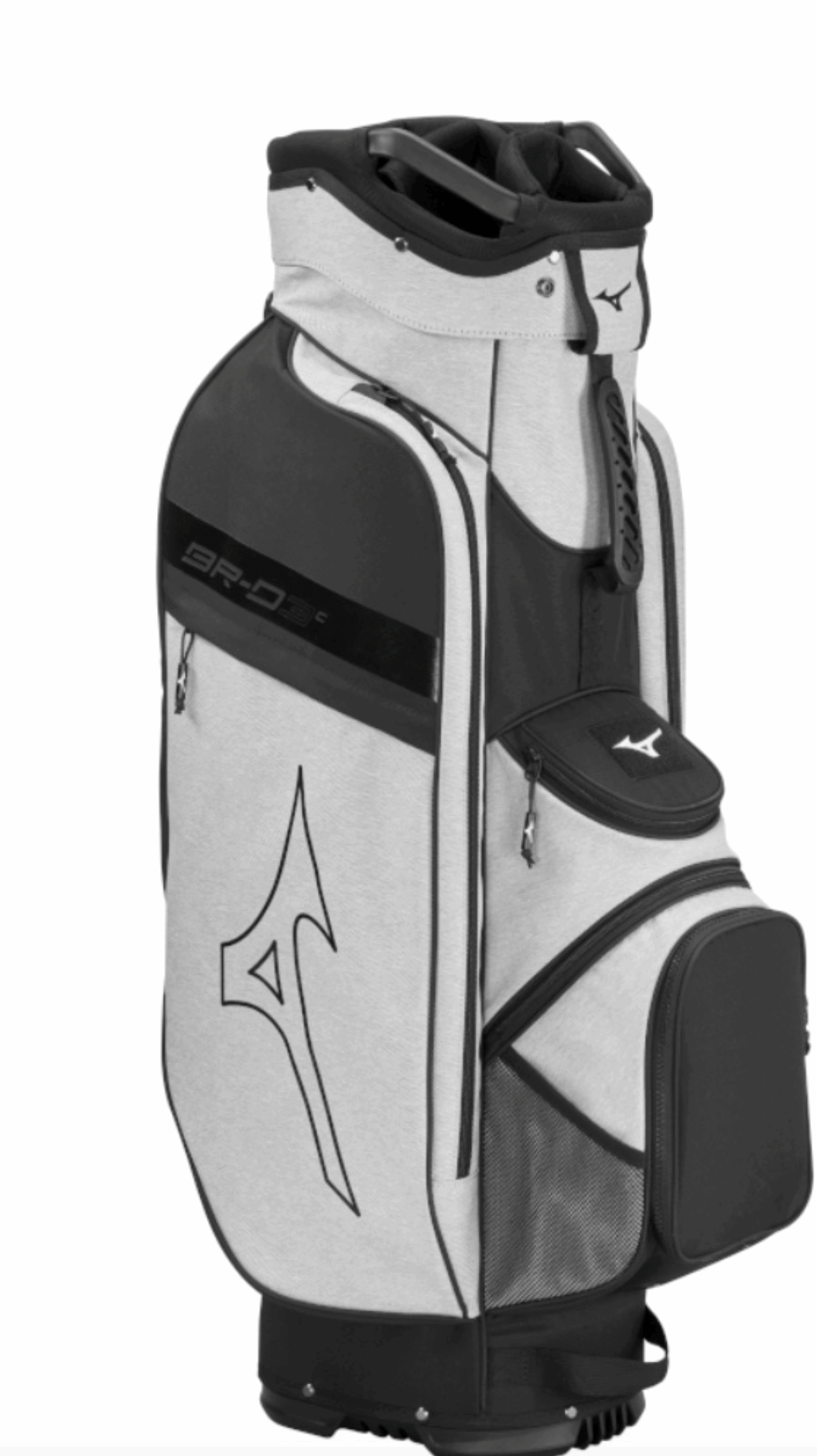 Mizuno BR-D3C Cartbag 2025 – Grijs - Thom's Golfgear
