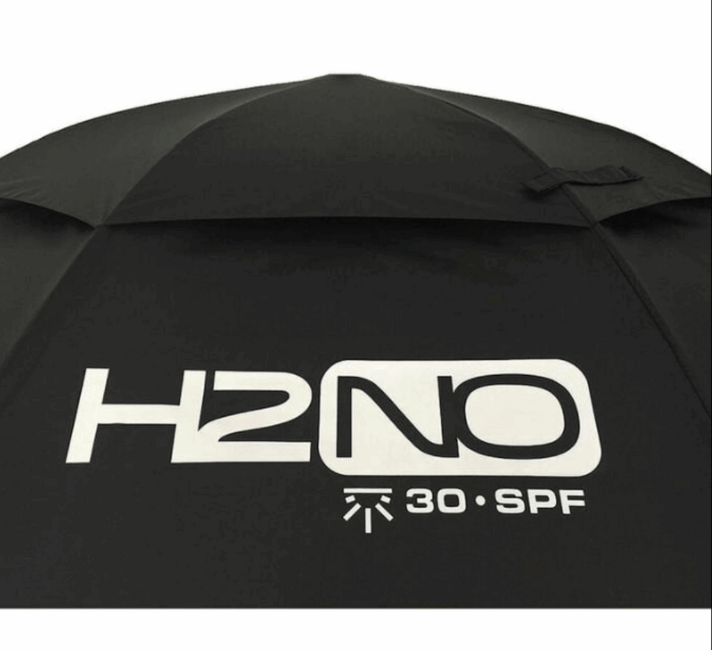 Sun Mountain H2NO Dual Canopy Golfparaplu – Zwart - Thom's Golfgear