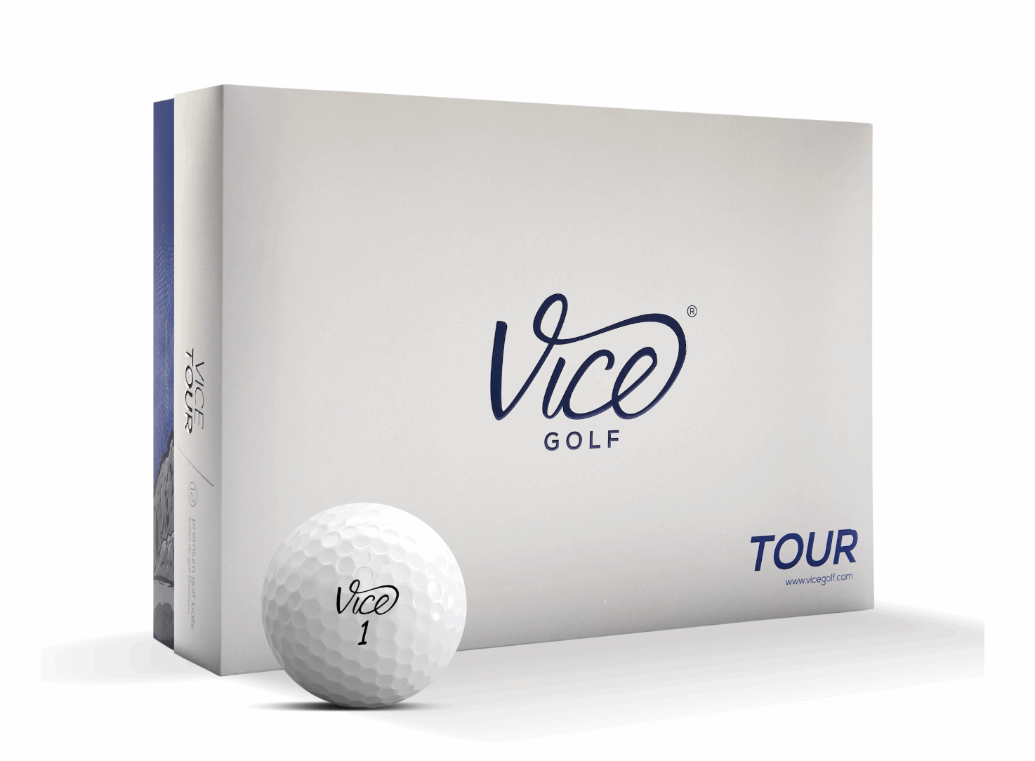 VICE Golf Tour Golfballen – Dozijn (12 stuks) - Thom's Golfgear