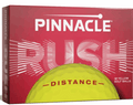 Pinnacle Rush Distance Golfballen – Geel (15 Ballen) - Thom's Golfgear